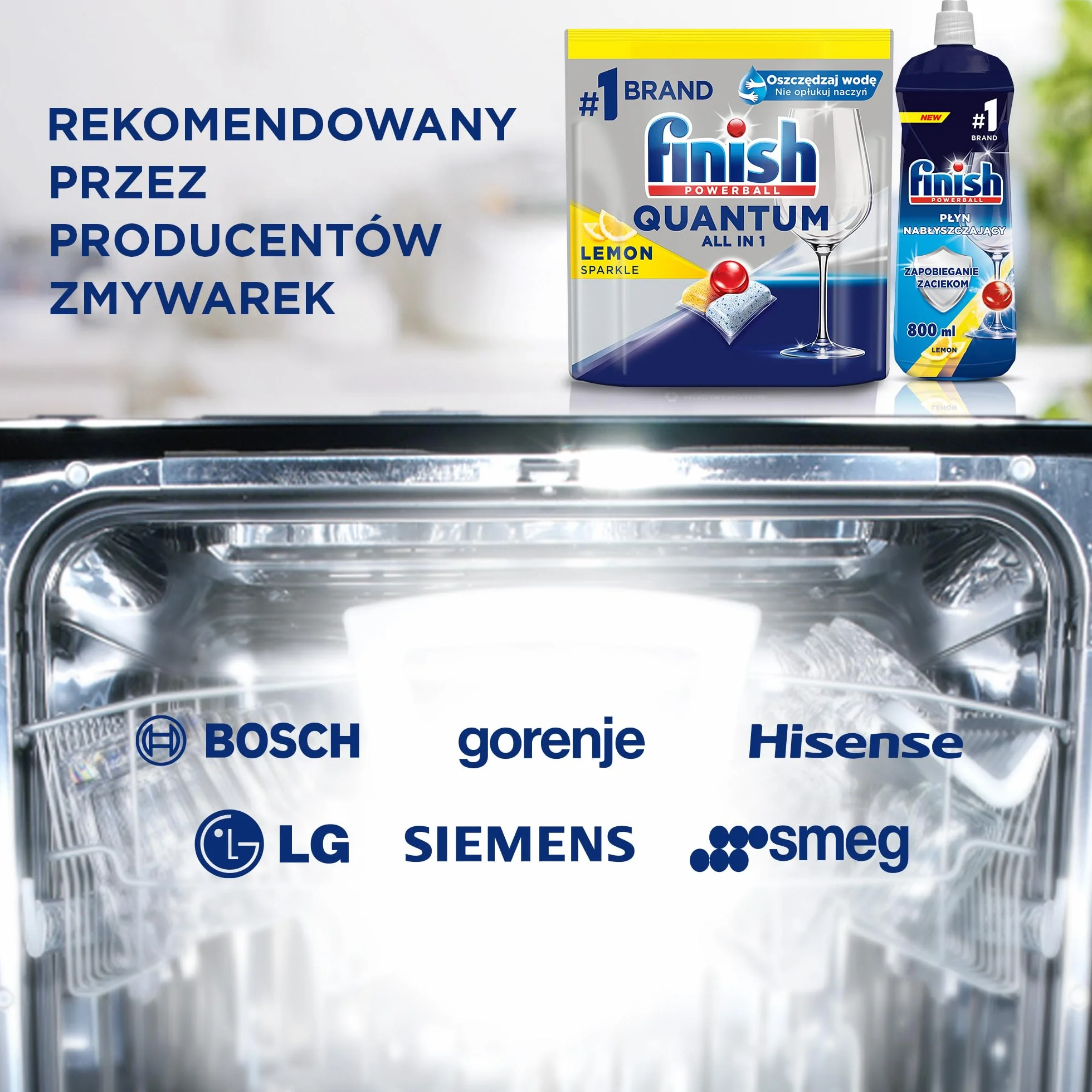 FINISH Kapsułki Quantum All-in-1 120 lemon
