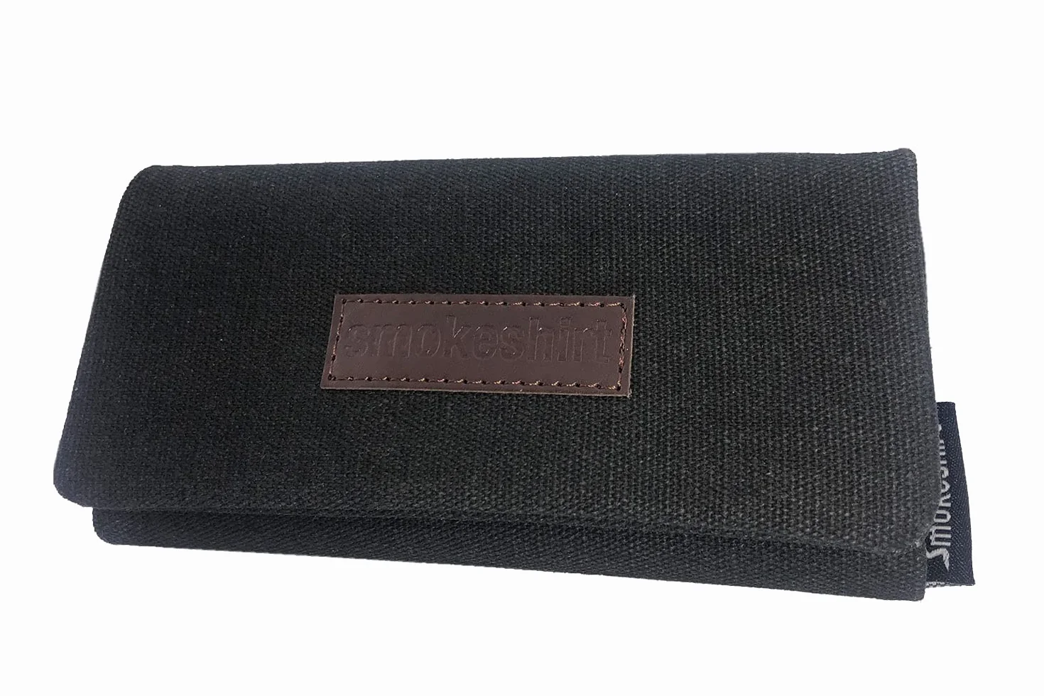 Smokeshirt Club torba na tytoń obrotowa płócienna czarna