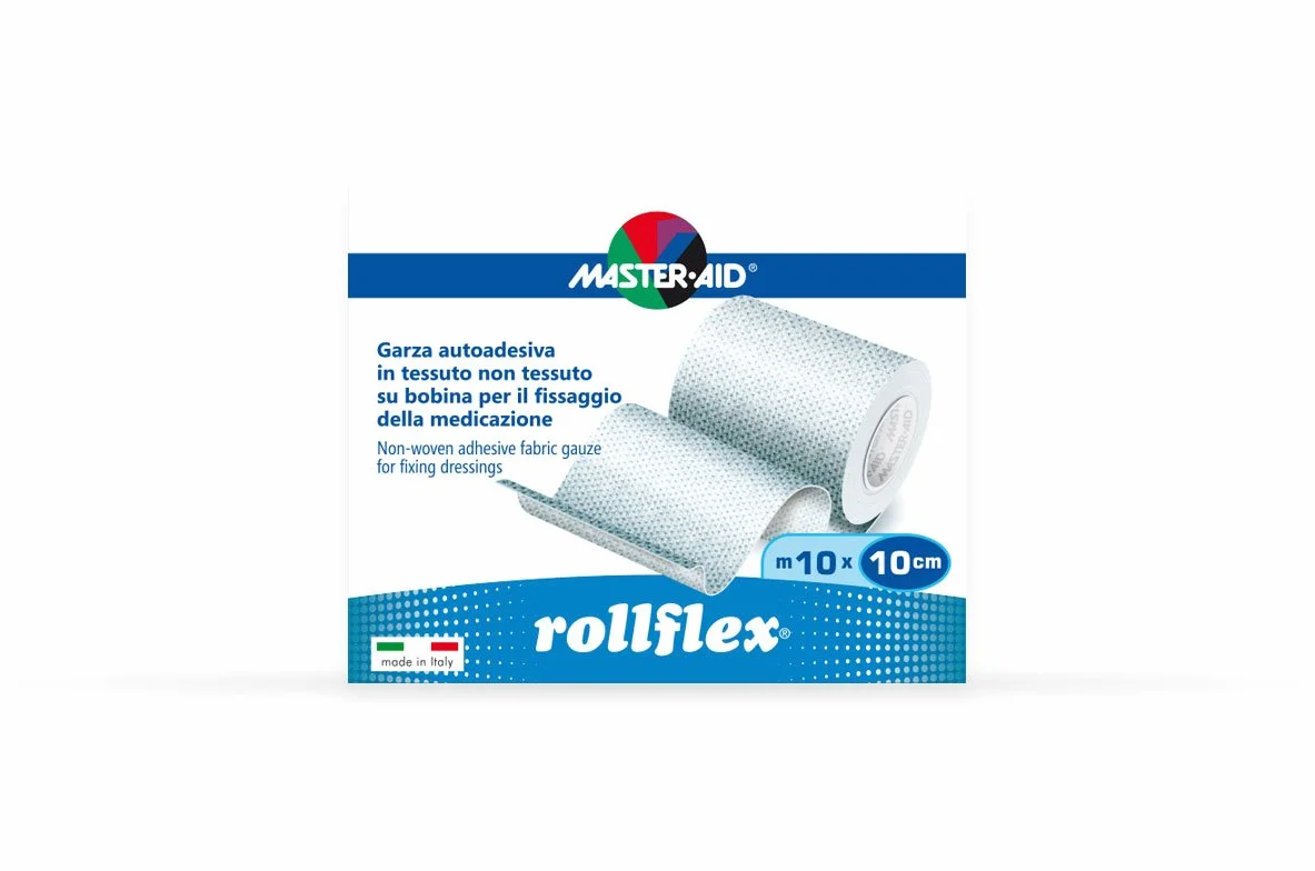 Plaster Rollflex In Mullbindden 10 x 10 cm