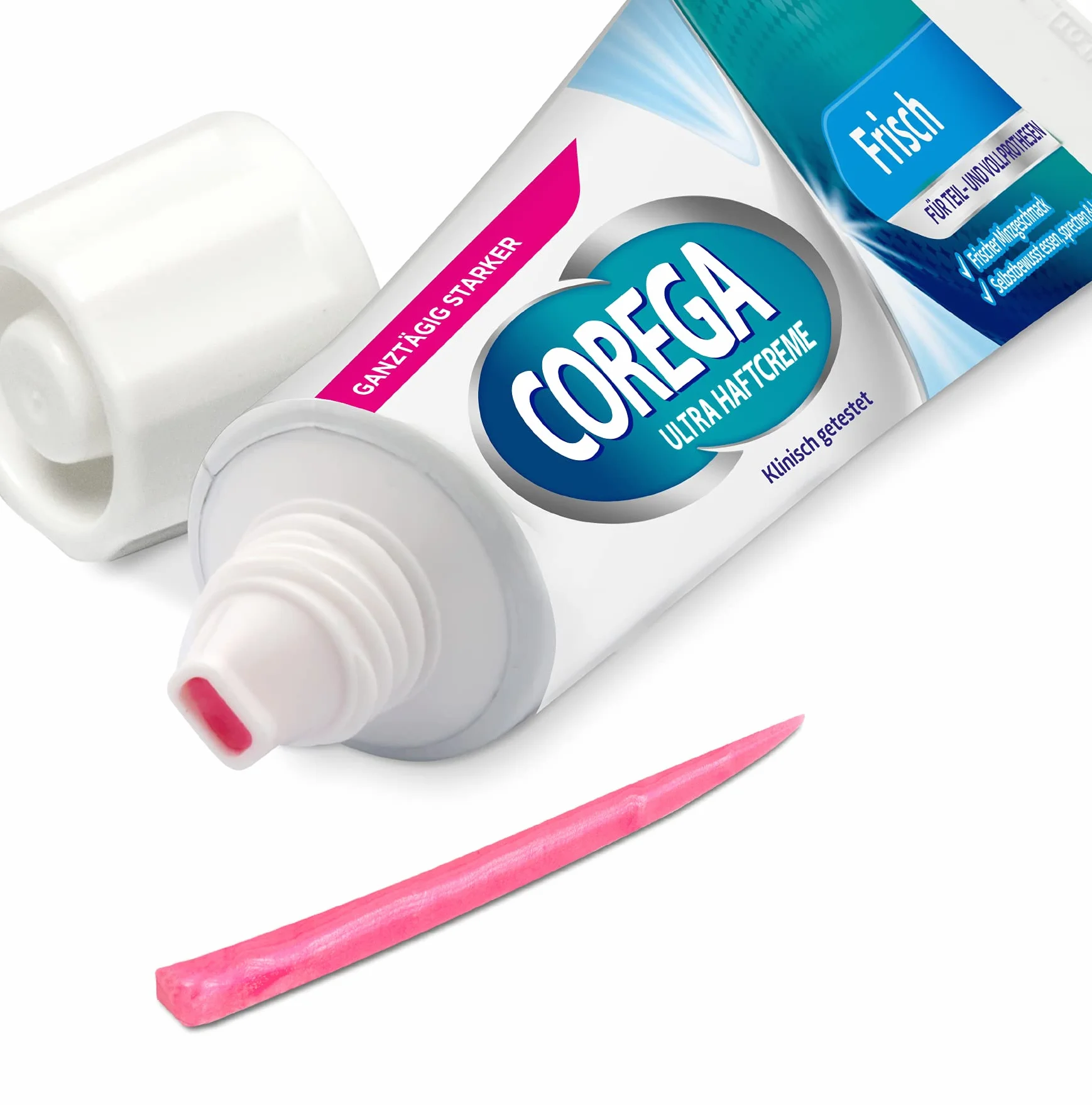 Corega Ultra świeży krem do protez/trzecich zębów, 1 x 40 g