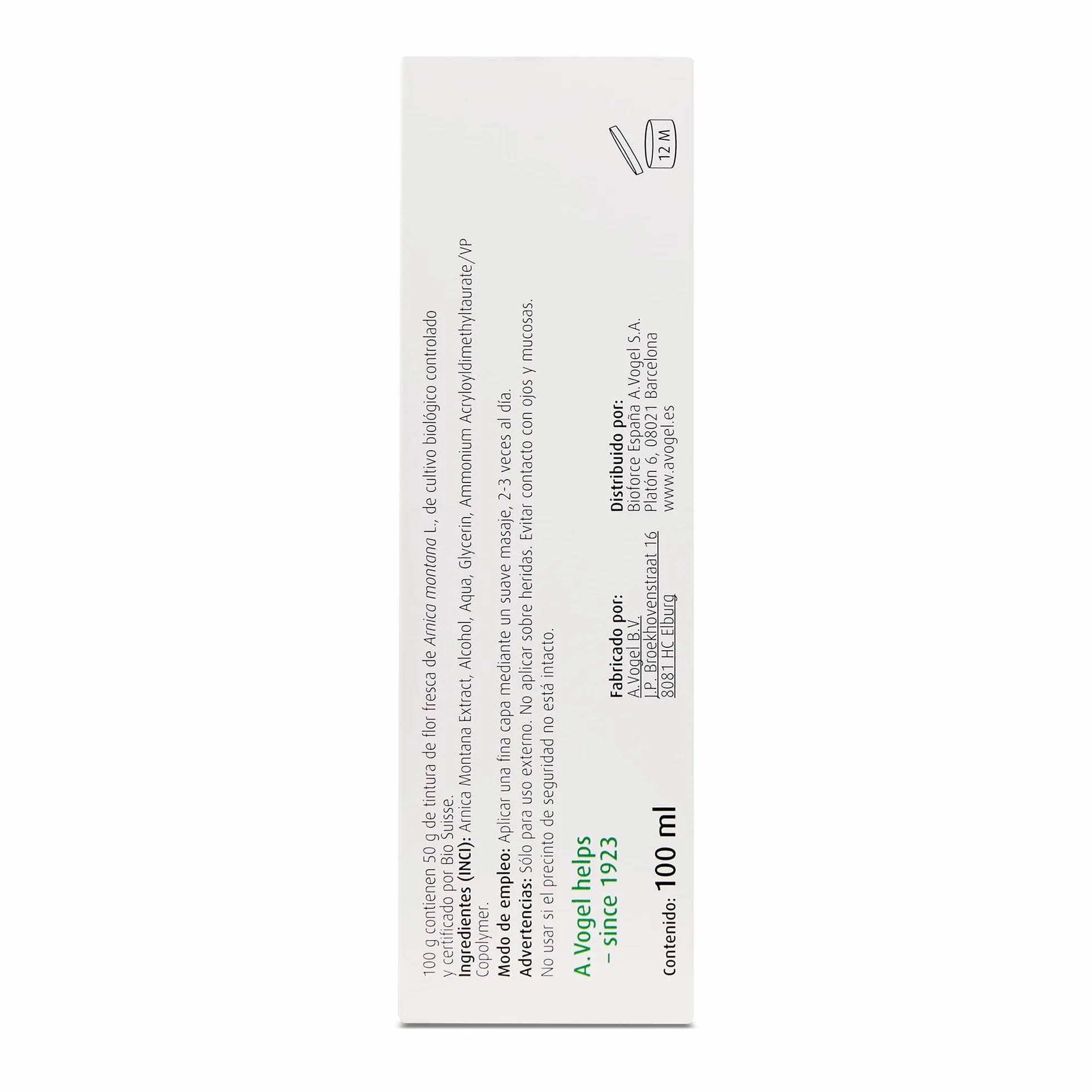 Absolut Arnica | Żel o bardzo wysokim stężeniu arniki, 100 ml | A.Vogel