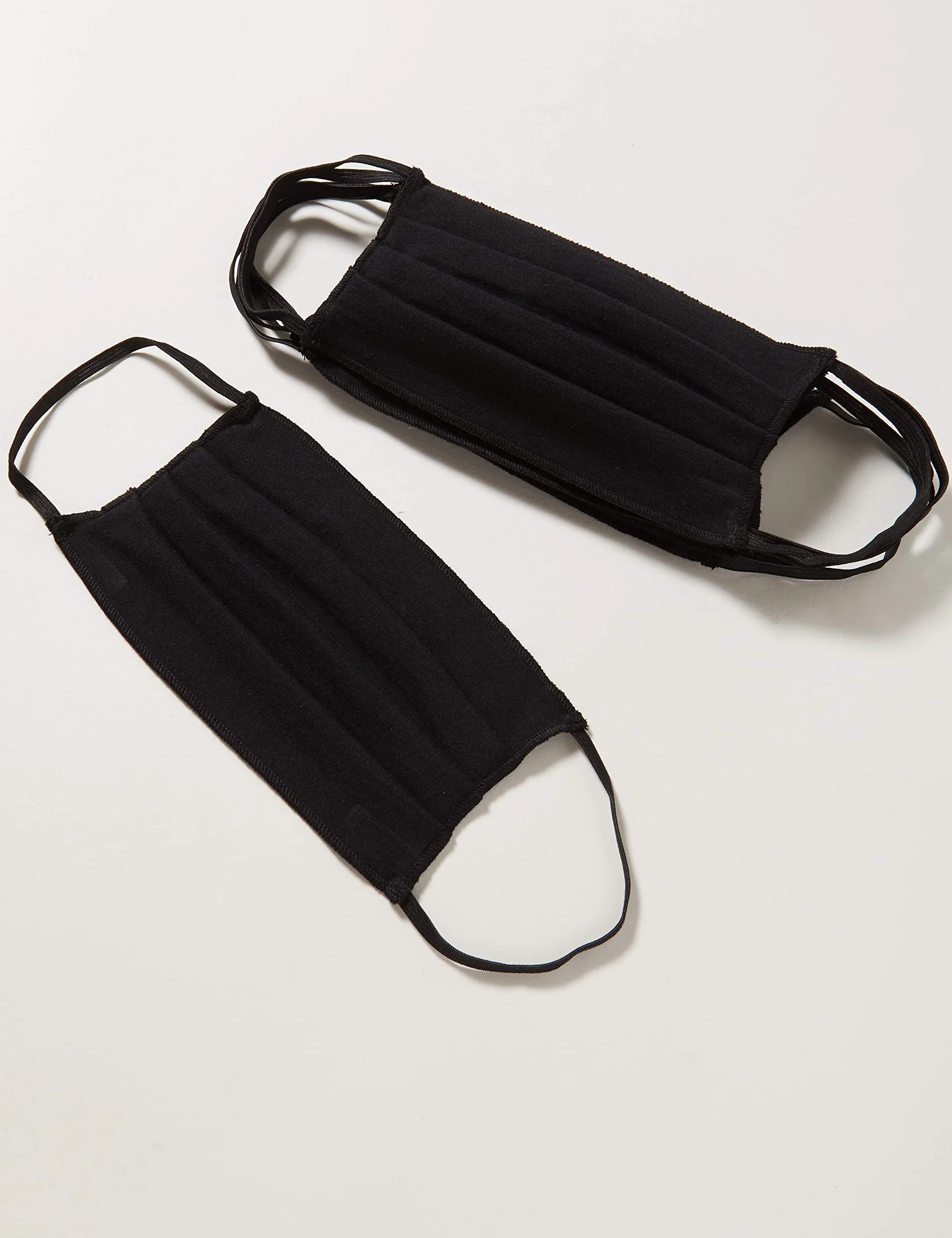 Maski Ochronne Pleated Face Mask Czarne 10 Sztuk