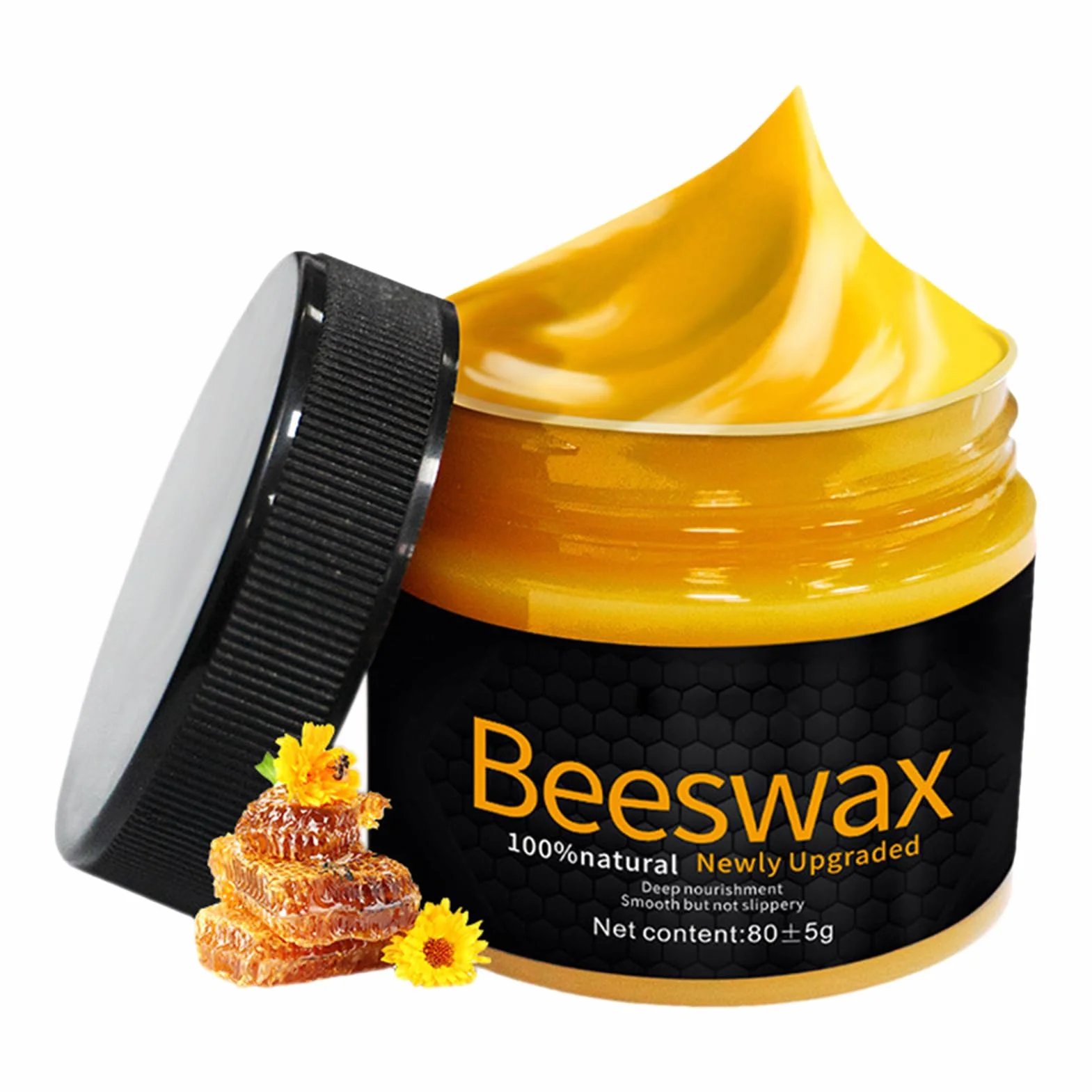 Wood Beeswax Repair Agent 3.15x1.97 Inches Eco Friendly Outdoor Paraffin Restores Protects Wood Floor Cream