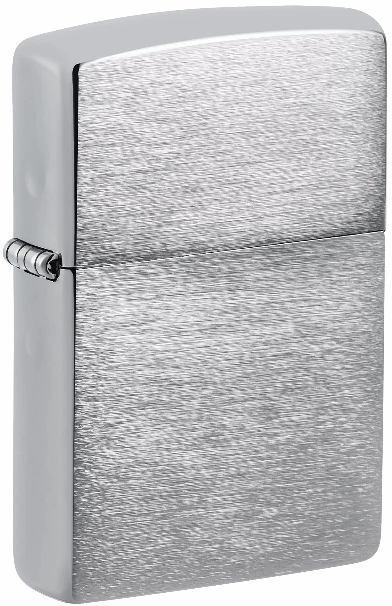 Zippo Zapalniczka Sztormowa Szczotkowany Chrom z Bocznym Grawerunkiem Płomienia Wielokrotnego Użytku Odporna na Wiatr Made in USA