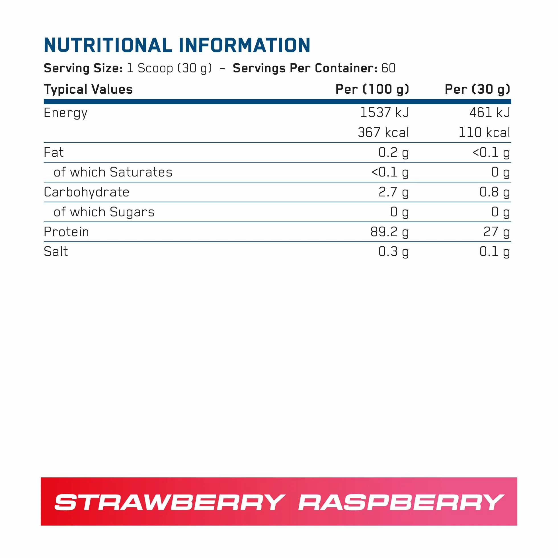Applied Nutrition Beef-Xp Strawberry & Raspberry 1.8Kg