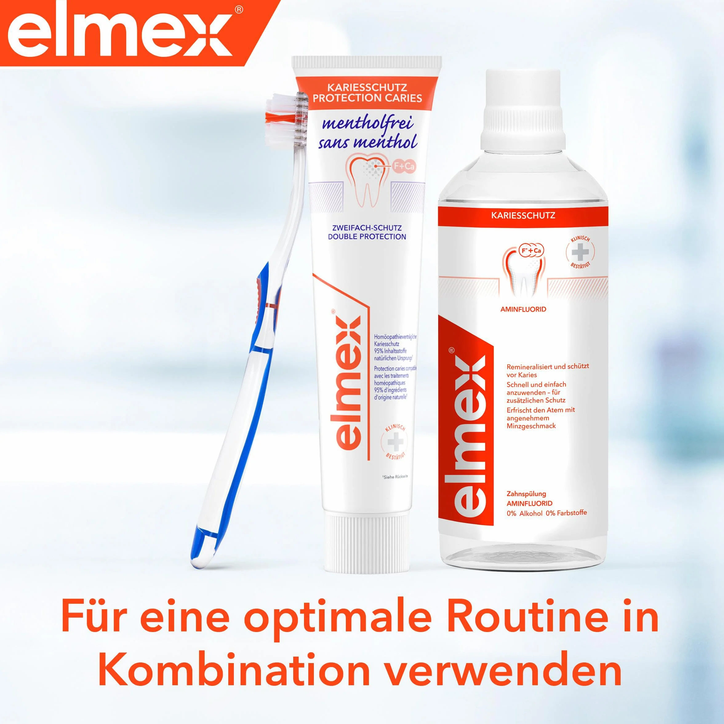 Elmex Bezmentolowa Pasta do Zębów 75 ml