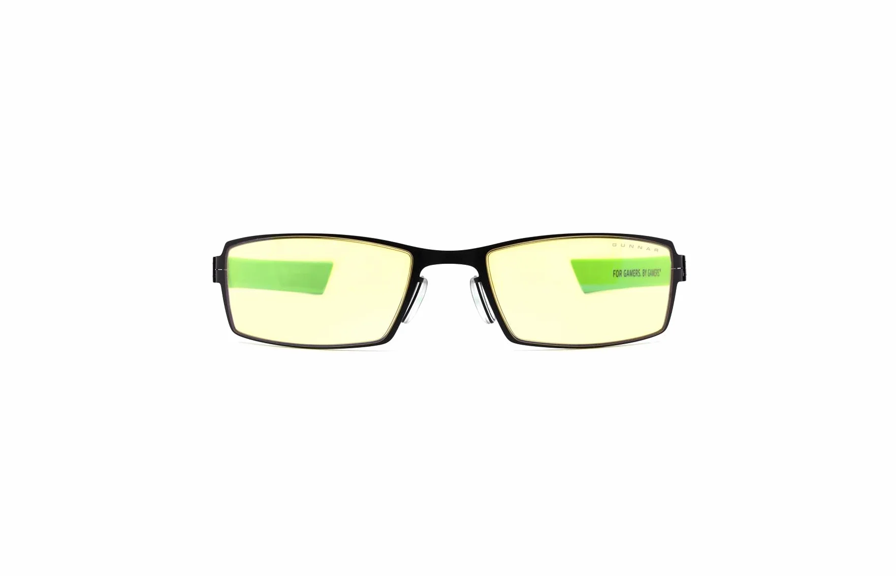 GUNNAR Okulary z Filtrem Światła Niebieskiego Razer FPS Mini Onyx Acid Frame Amber Tint 65% Ochrona Gaming Glasses
