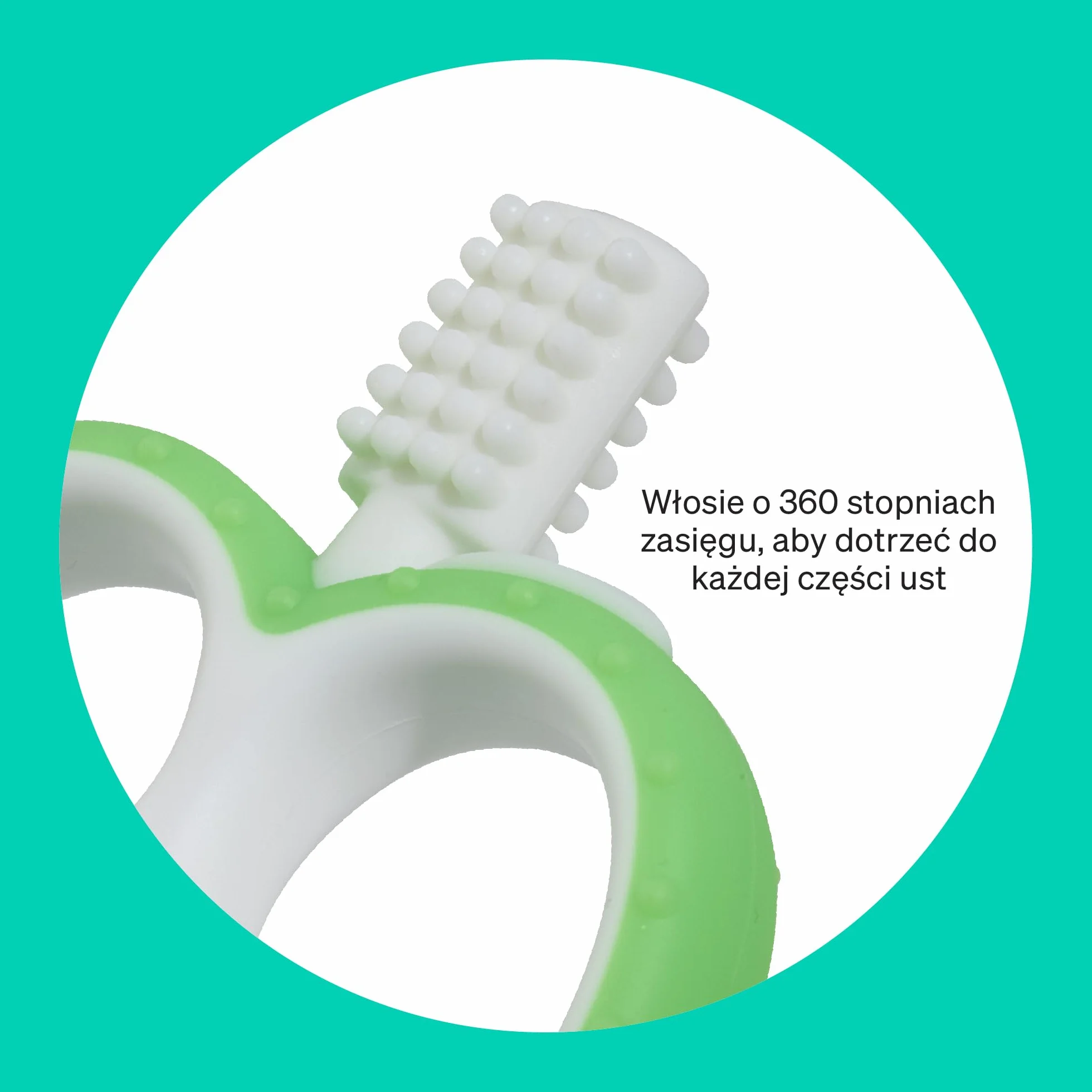 LoveNoobs Silicone 360° Baby Toothbrush Teether