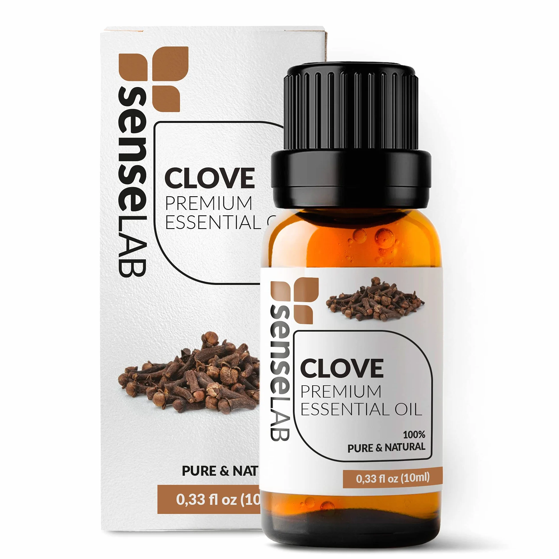 SenseLAB Olejek goździkowy 100% czysty naturalny terapeutyczny 10 ml