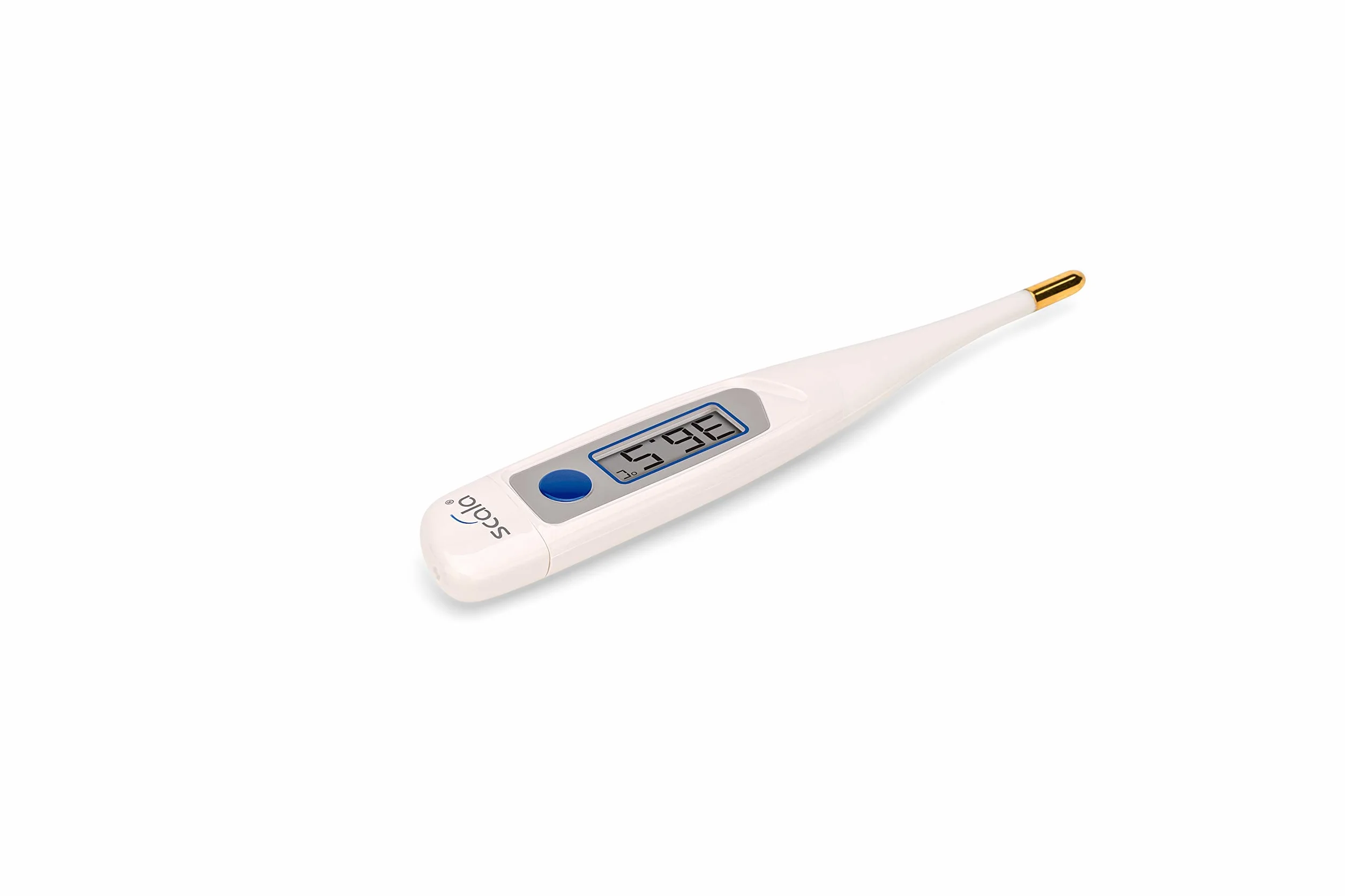 Cyfrowy termometr kliniczny SC 42 flex Speed 10 s Złota końcówka biały