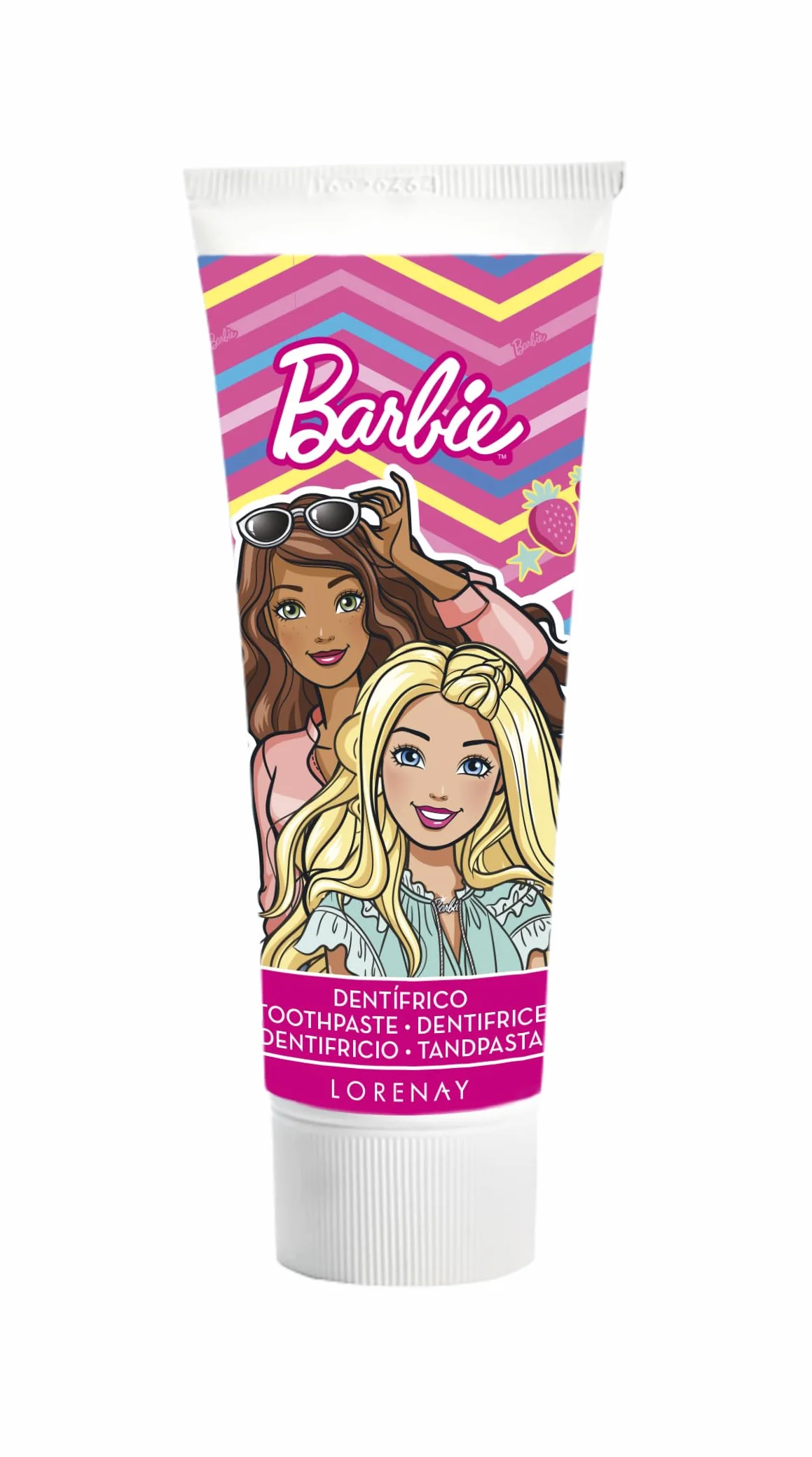 Barbie Zestaw do Higieny Jamy Ustnej dla Dzieci z Pastą, Szczoteczką i Kubkiem