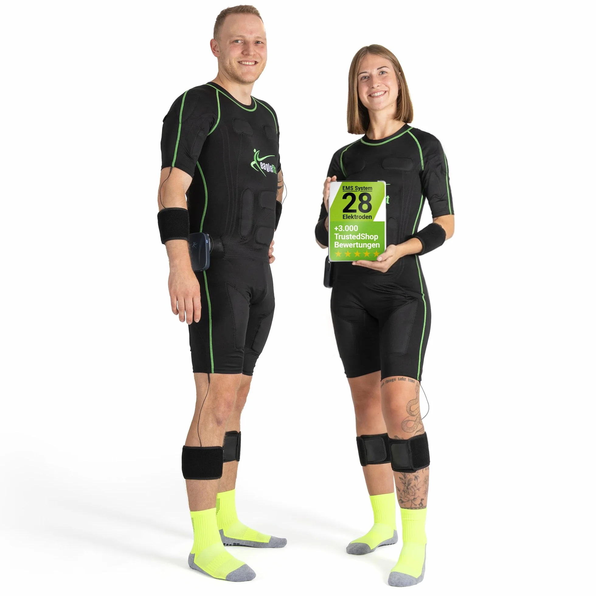 eaglefit kombinezon CONNECT EMS bezprzewodowy 28 elektrod trening full body stymulacja mięśni