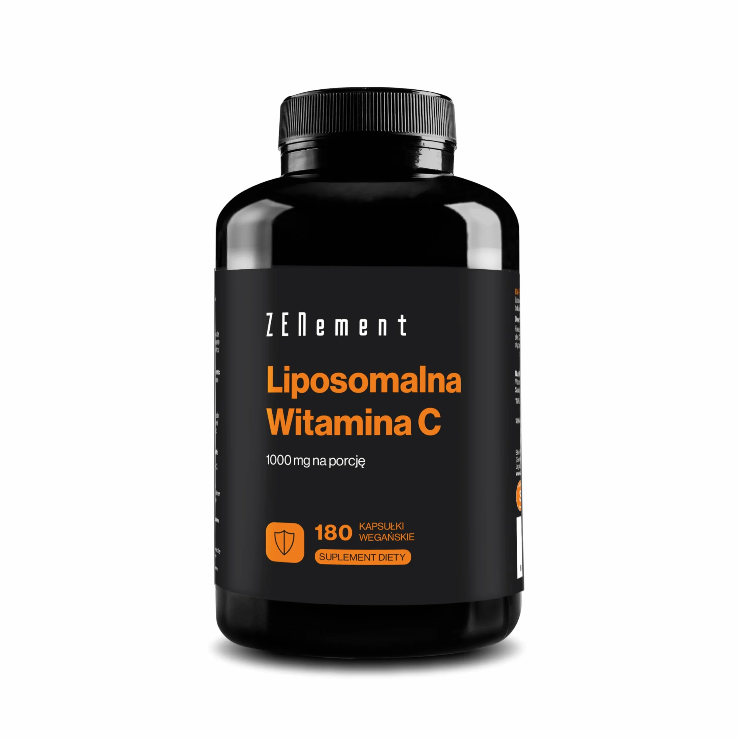 Liposomalna Witamina C 1000mg 180 kapsułek wegańskie Zenement