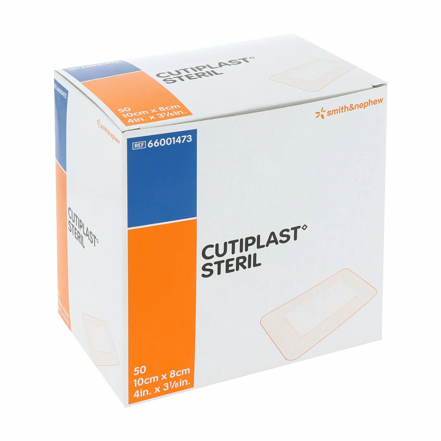 CUTIPLAST sterylny opatrunek na ranę 10 cm x 8 cm, 50 szt