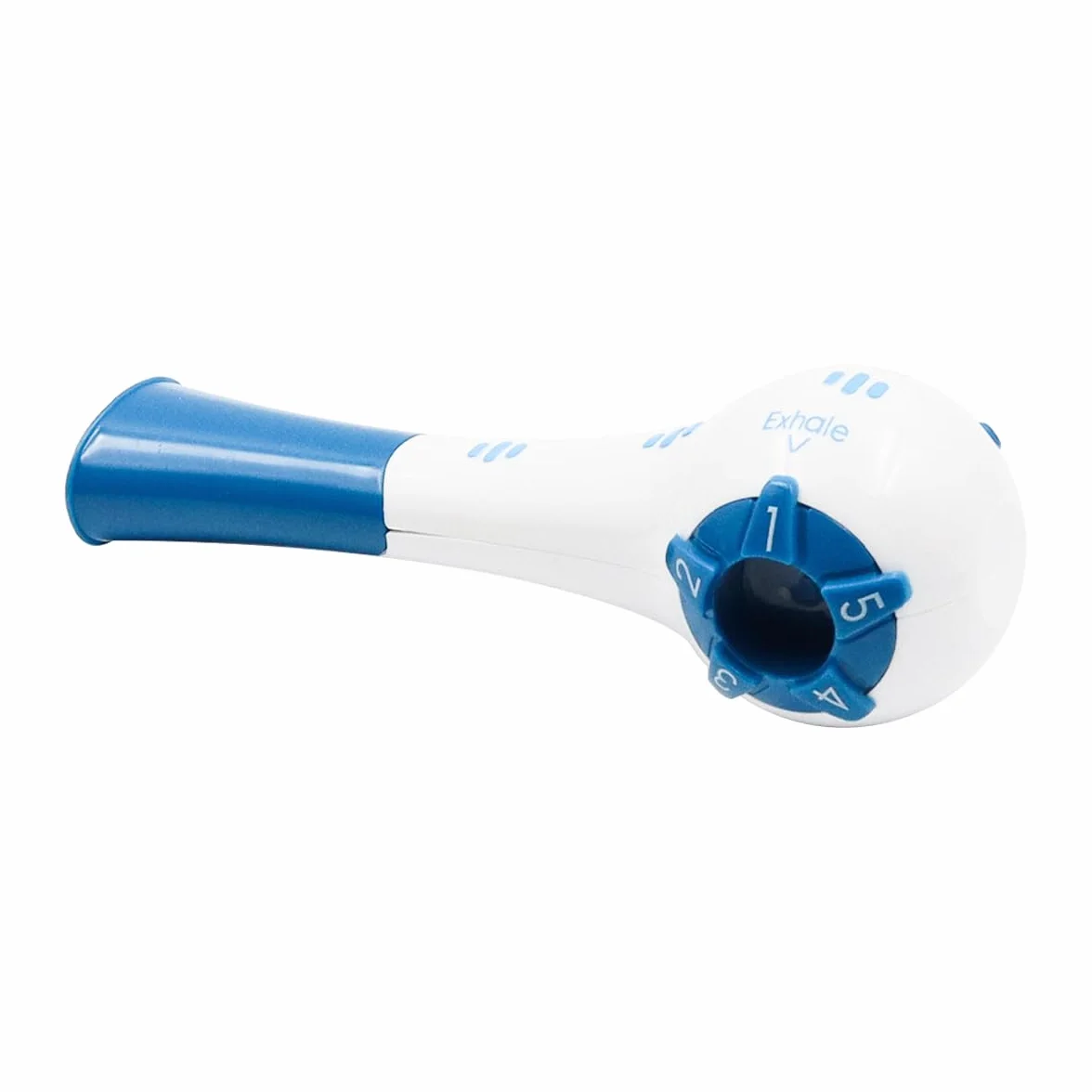Alnicov Lung Exerciser Air Pulse do terapii oddechowej Ręczny trenażer do odzyskiwania oddechu płuc (niebieski)