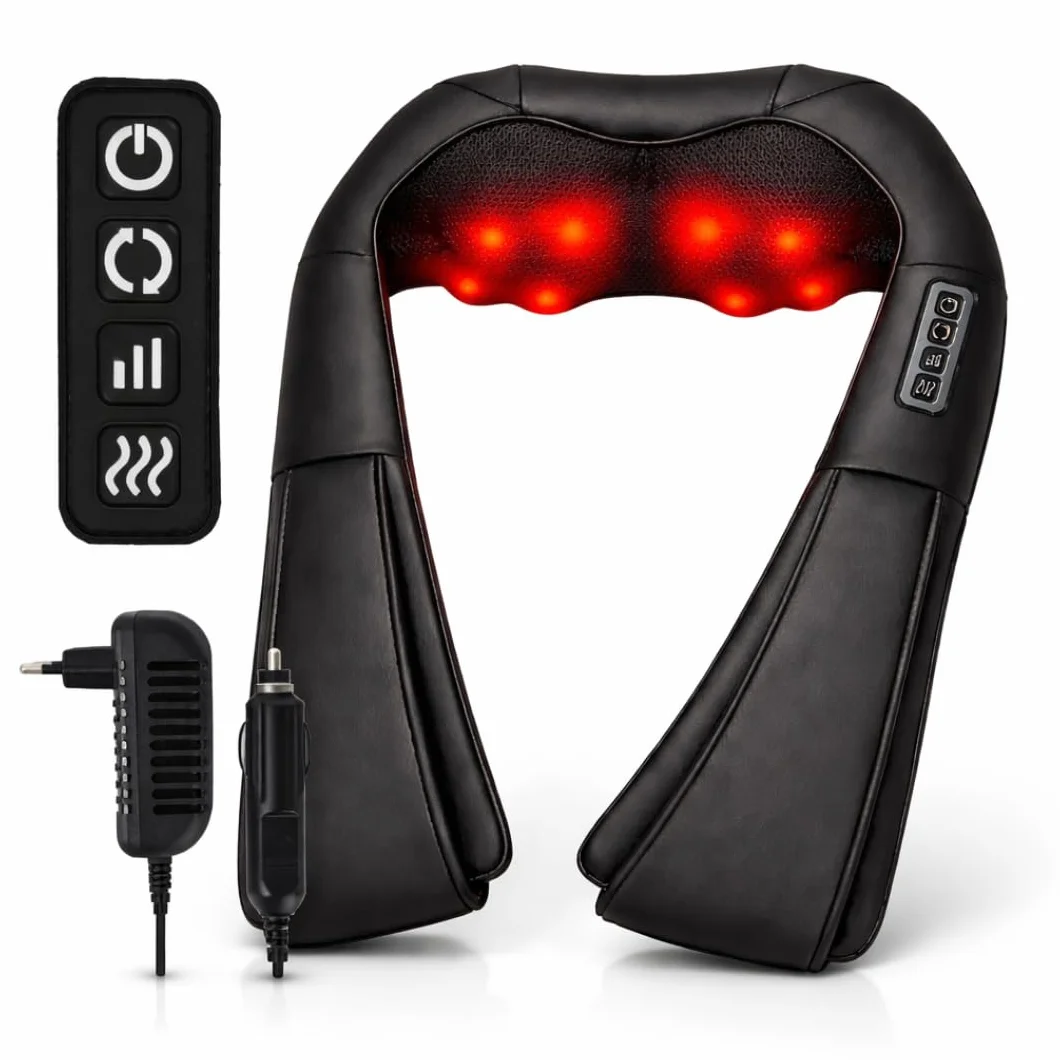 Masażer Shiatsu do Karku i Pleców z Podgrzewaniem Elektryczny MM Infinity Love