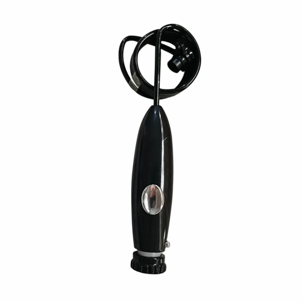 Flosser do Wody Plastikowa Rączka Wąż Akcesoria do Higieny Jamy Ustnej Kompatybilny z Waterpik Irygator Doustny WP-100 WP-660 WP-900 - Przycisk Czarny