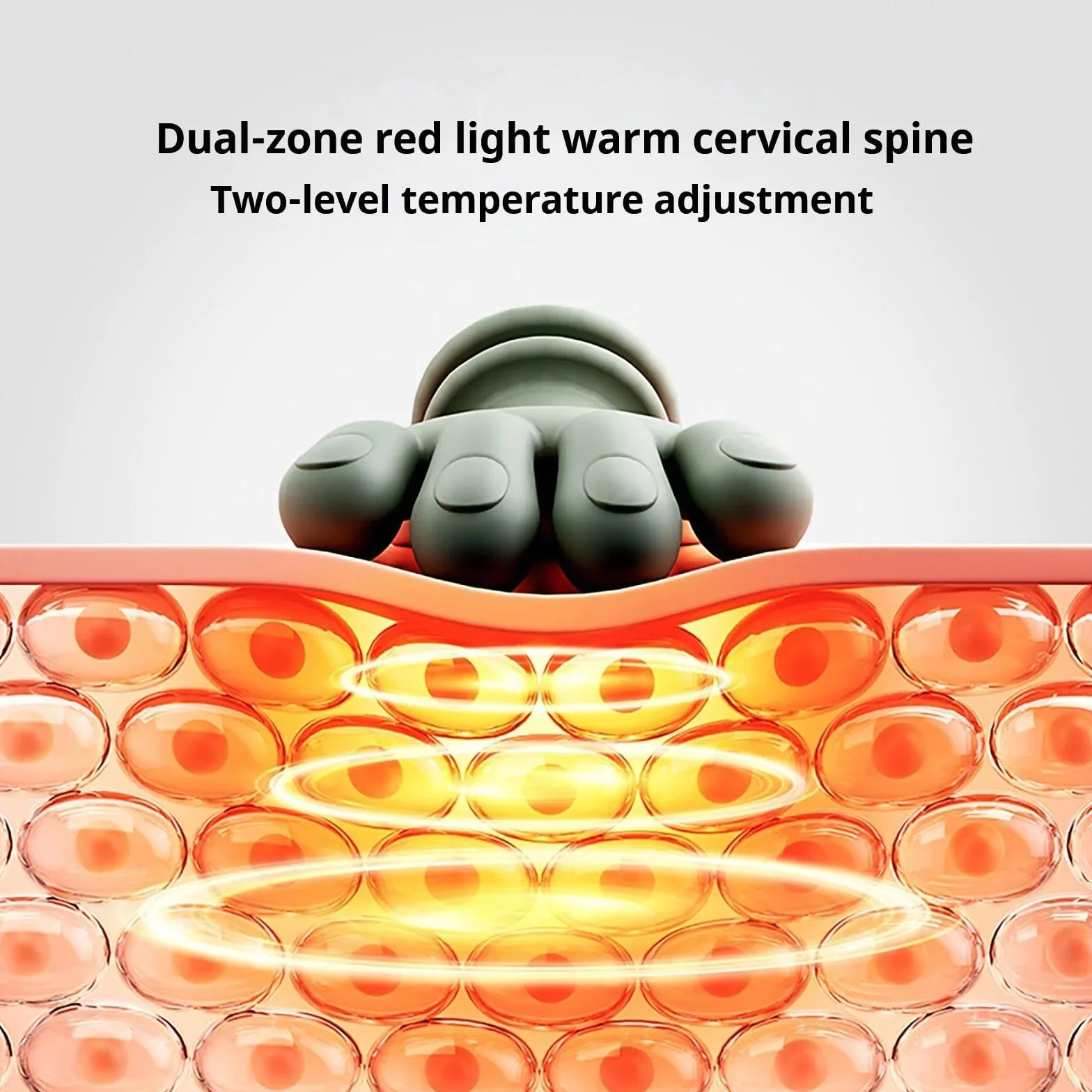 Cerviflex 4d Wireless Massager – Shiatsu Deep Tissue Relief with Heat, USB Neck and Back Massager with Heat, 3 Massage Settings, 2 Heating Levels, Deep Massage for Neck, Shoulder, Back(2 sets)