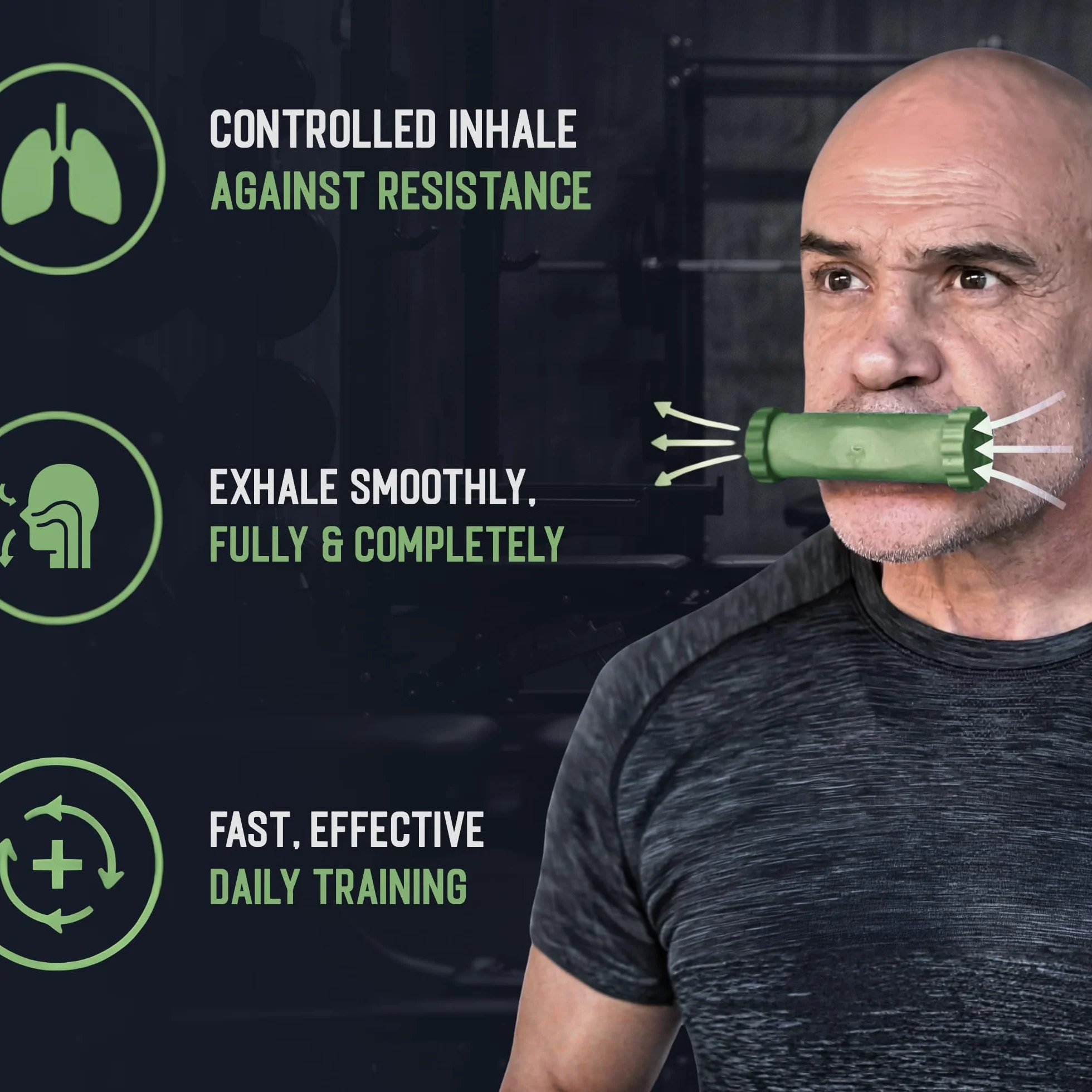 Bas Rutten, Oficjalny trenażer oddychania płuc O2