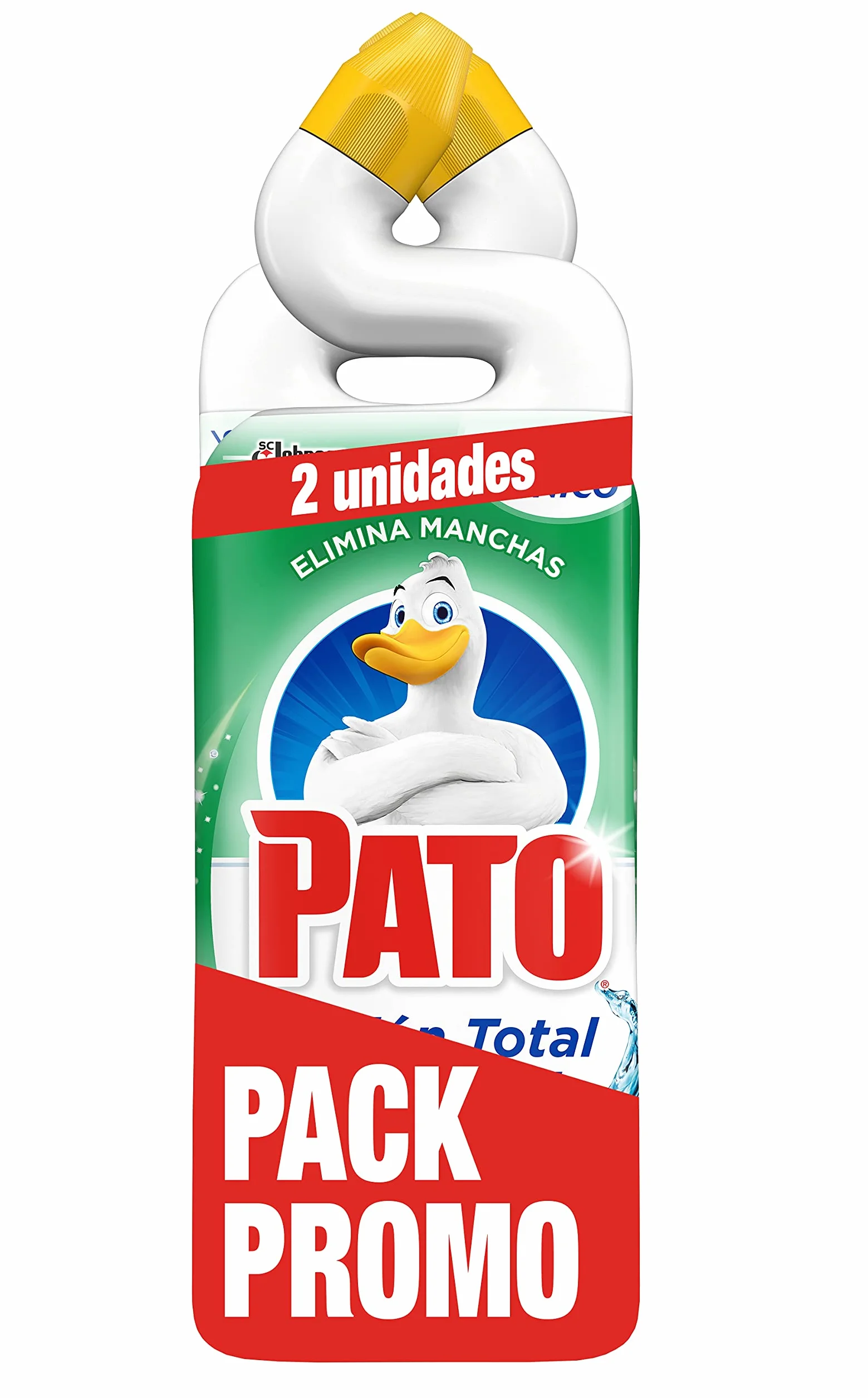 Duck Total Action środek czyszczący do WC 750 ml podwójne opakowanie 2 sztuki