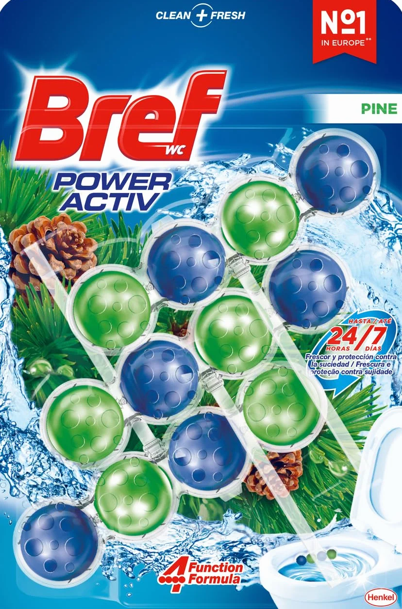 Bref Wisząca WC Power Active Triplo Natura – 1 blister