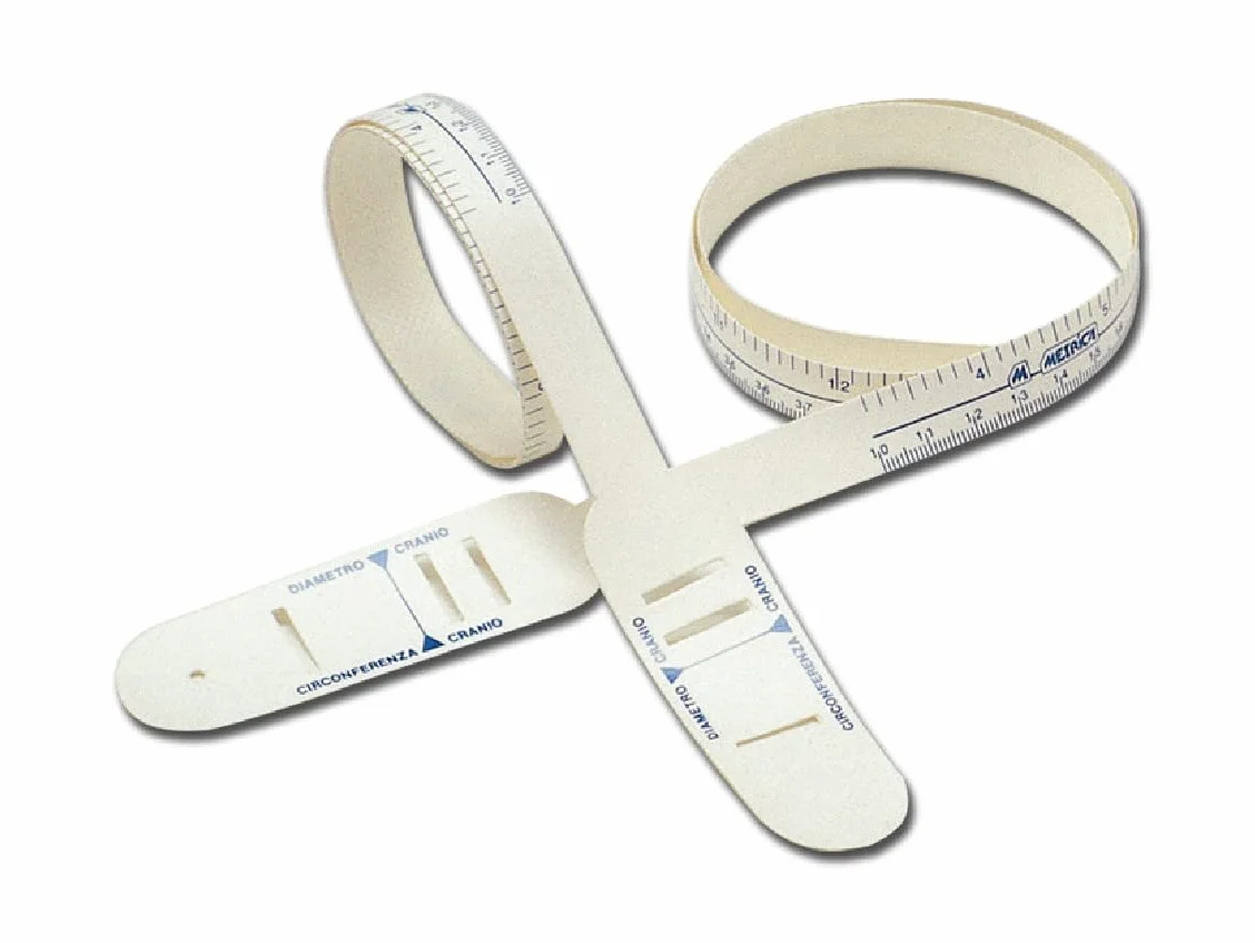 Gima Craniometro 27327 Taśma Miernicza, Biały, Do 60 cm