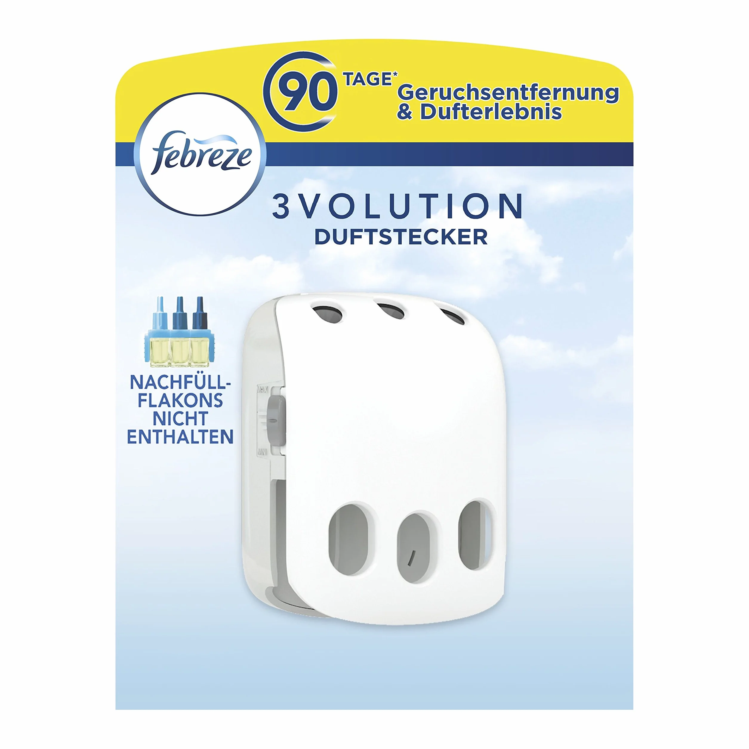 Febreze 3Volution zatyczka zapachowa, odświeżacz powietrza, naprzemienne zapachy