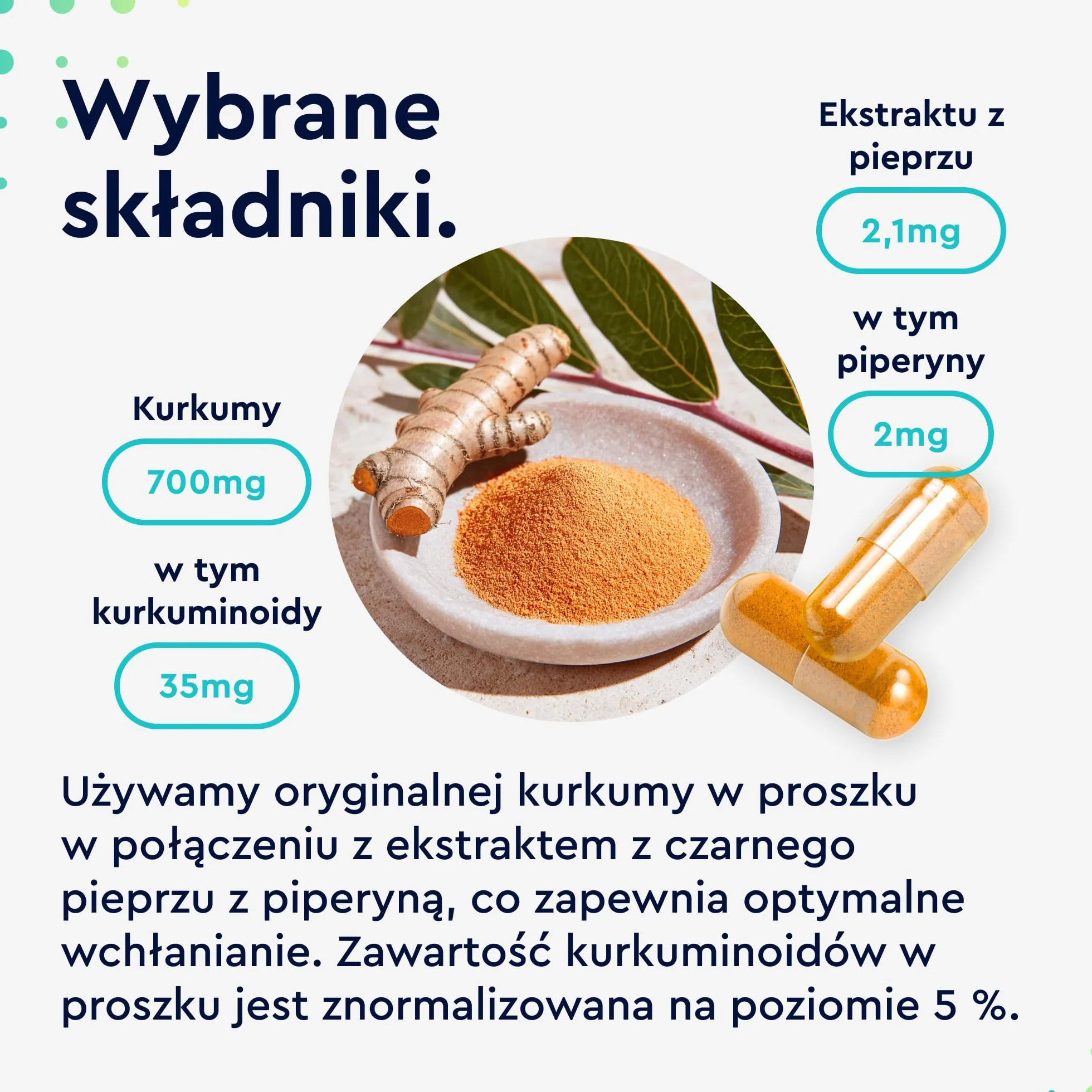 Kurkuma 400 kapsułek (13 miesięcy) - Oryginalna kurkuma w proszku z Indii - 700 mg na kapsułkę z kurkuminą i piperyną - Testowana laboratoryjnie, wegańska i wyprodukowana w Niemczech bez dodatków