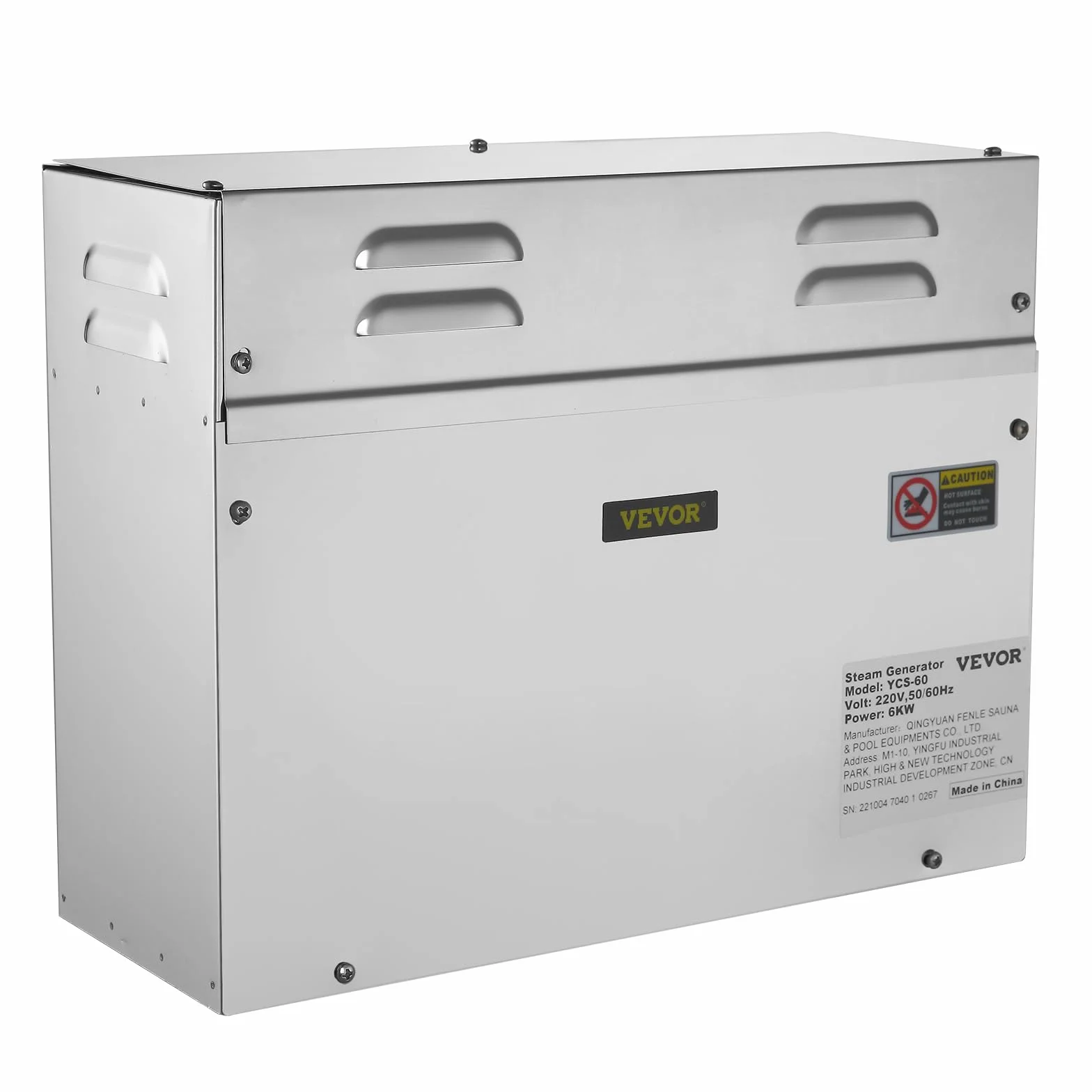 Generator pary 6 kW sauna domowe spa prysznic generator pary do łaźni tureckiej o małej pojemności z cyfrowym sterownikiem