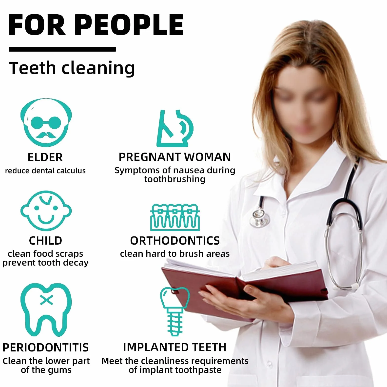 Nić dentystyczna 300 Kawałki nici dentystycznej w sztyfcie z uchwytem na wykałaczki, drut do zębów / pielęgnacja zębów nitki międzyzębowe w kształcie litery Y, jednorazowe nitki dentystyczne w sztyfcie / patyczki do czyszczenia zębów (300 szt.)