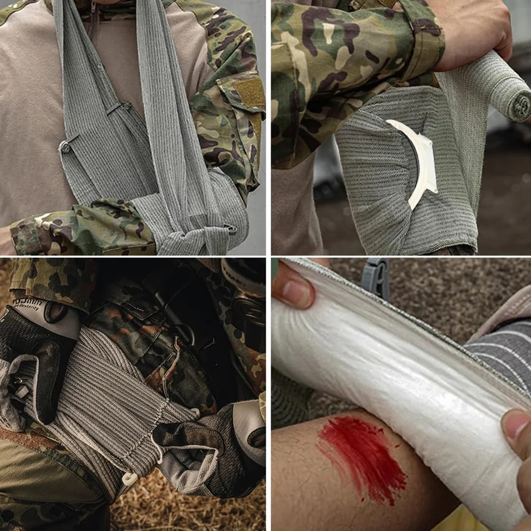 Izraelski bandaż uciskowy 10 cm 2 sztuki z opakowaniem próżniowym