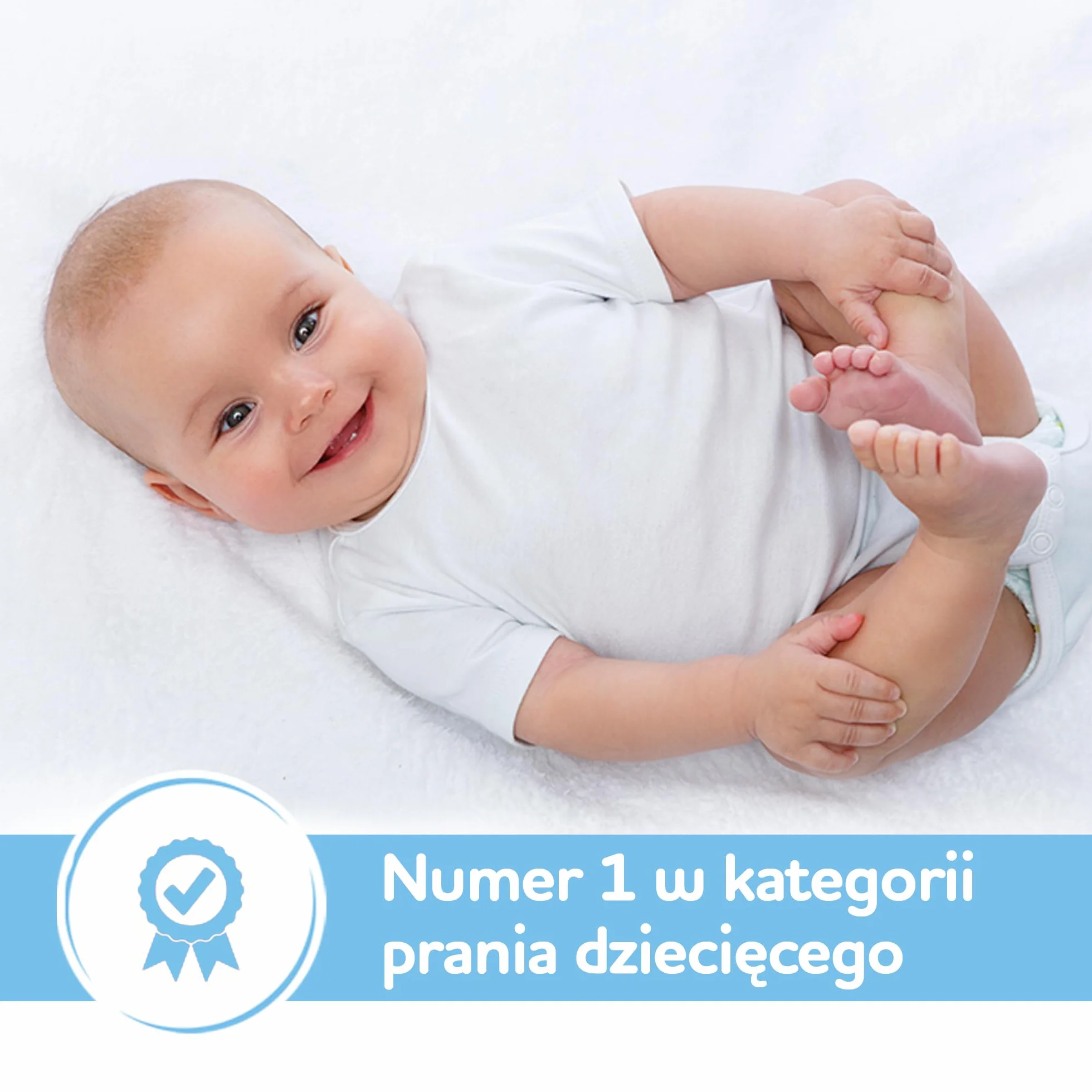 Lovela Baby Uniwersalne kapsułki do prania od 1. dnia życia – do kolorów i bieli, hipoalergiczne, bezpieczne dla niemowląt, dzieci i osób o wrażliwej skórze, skuteczne usuwanie plam, 60 sztuk