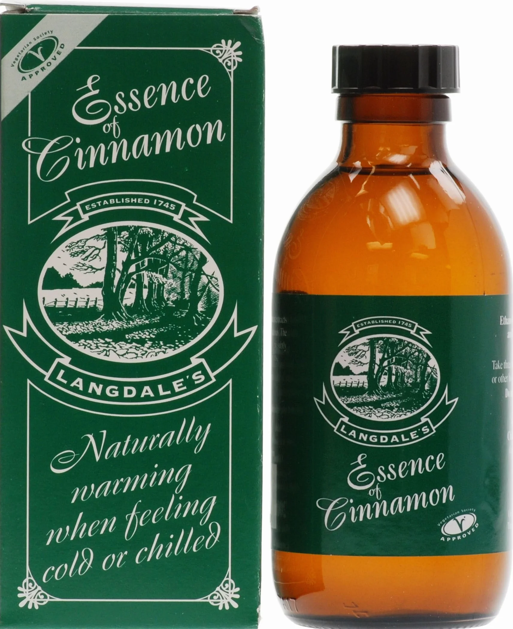 Langdale's Essence Of Cinnamon naturalne esencje 3 sztuki