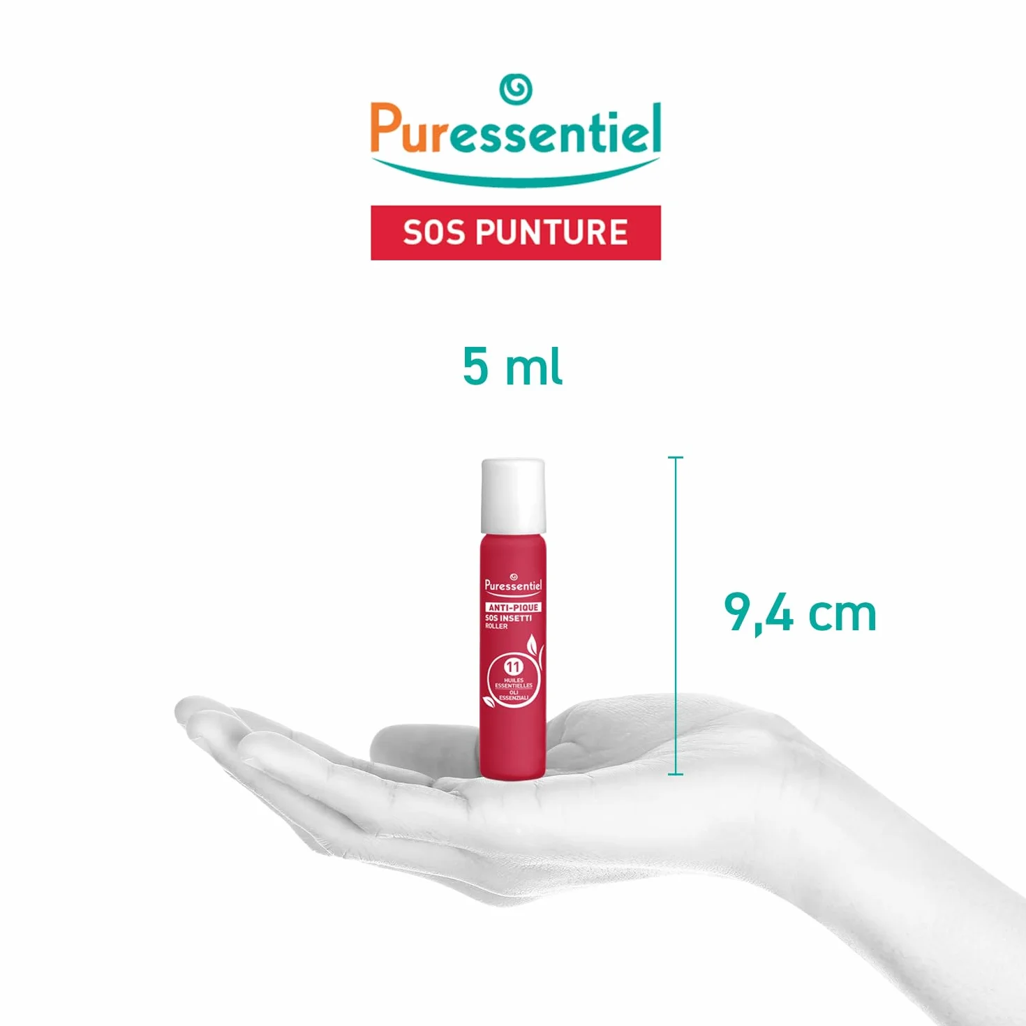 Puressentiel Puressentiel wałek z 11 olejkami Essential 5 ml