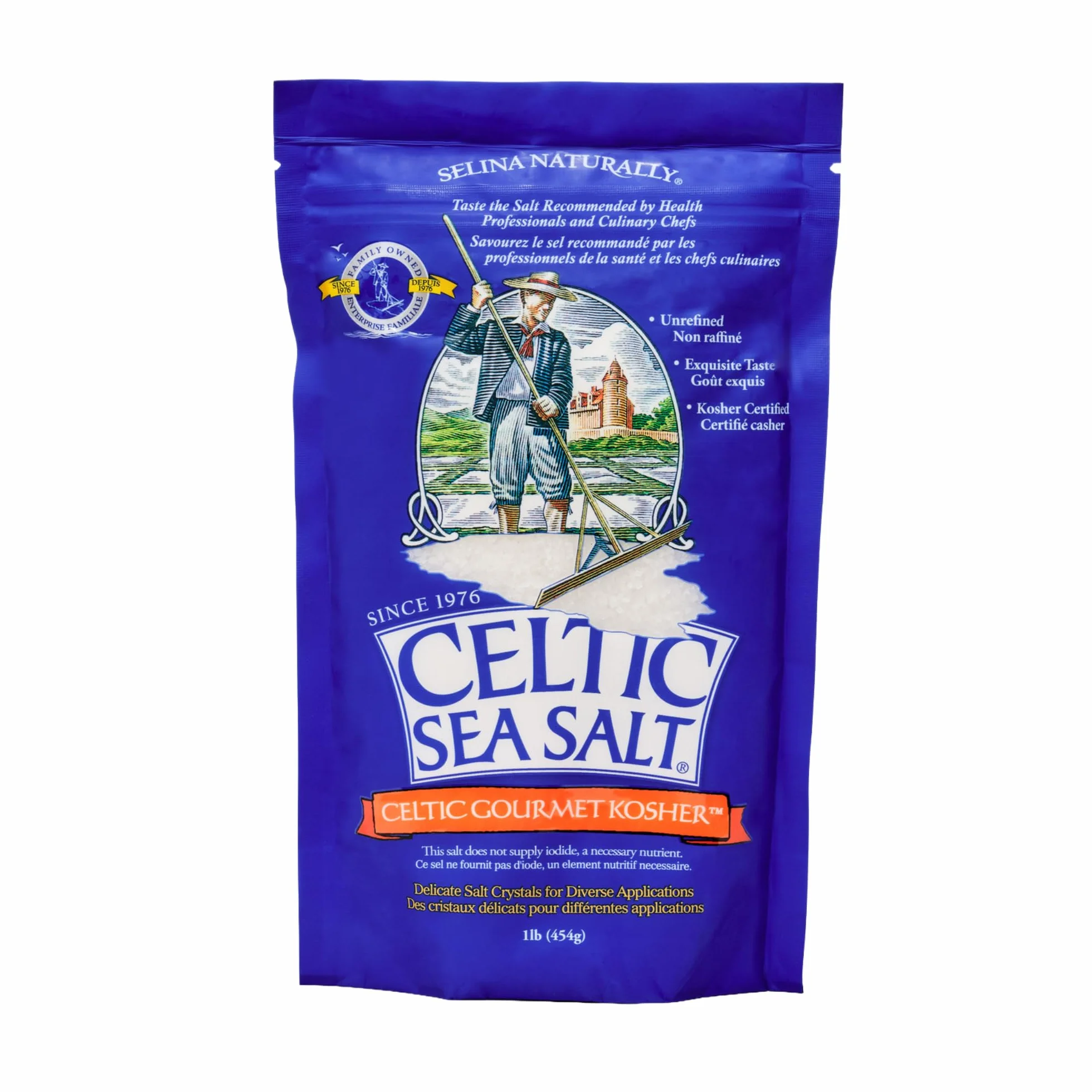 Celtic Sea Salt Gourmet Kosher worek na sól 454 g