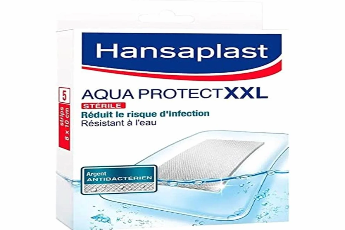 Hansaplast Hp Aqua Protect XXL opatrunki wodoodporne 5 sztuk 8 x 10 cm