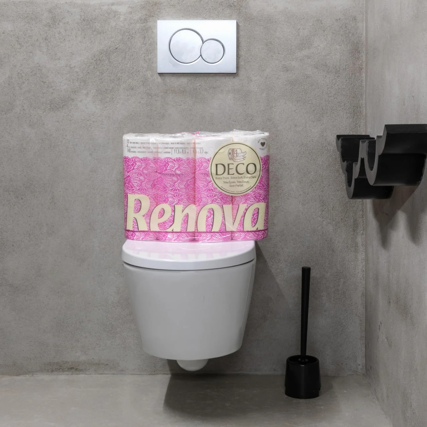 Renova Papier toaletowy 4-warstwowy biały perfumowany 12 rolek