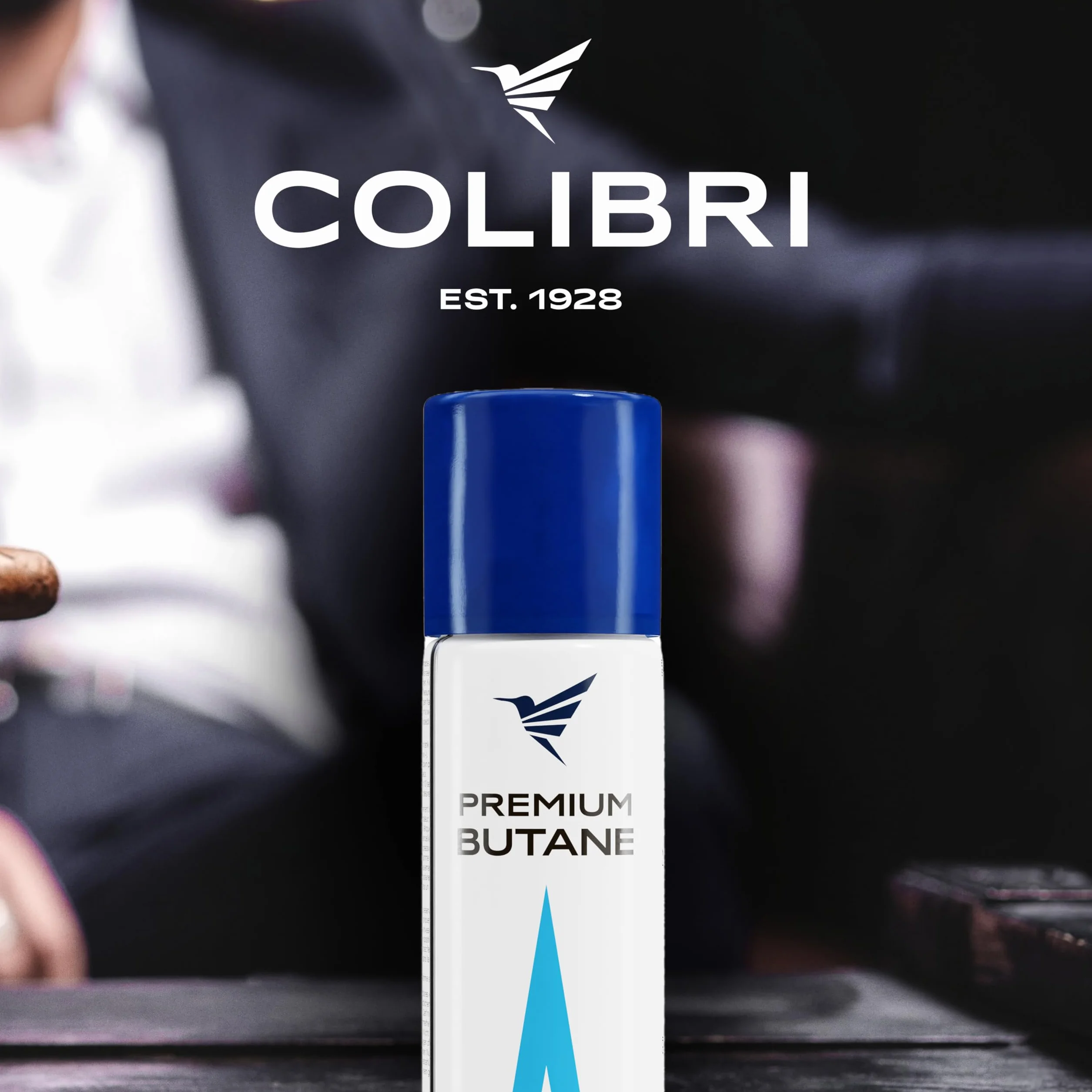 Colibri gaz butanowy 300 ml do napełniania zapalniczek 99,9994% czystego butanu