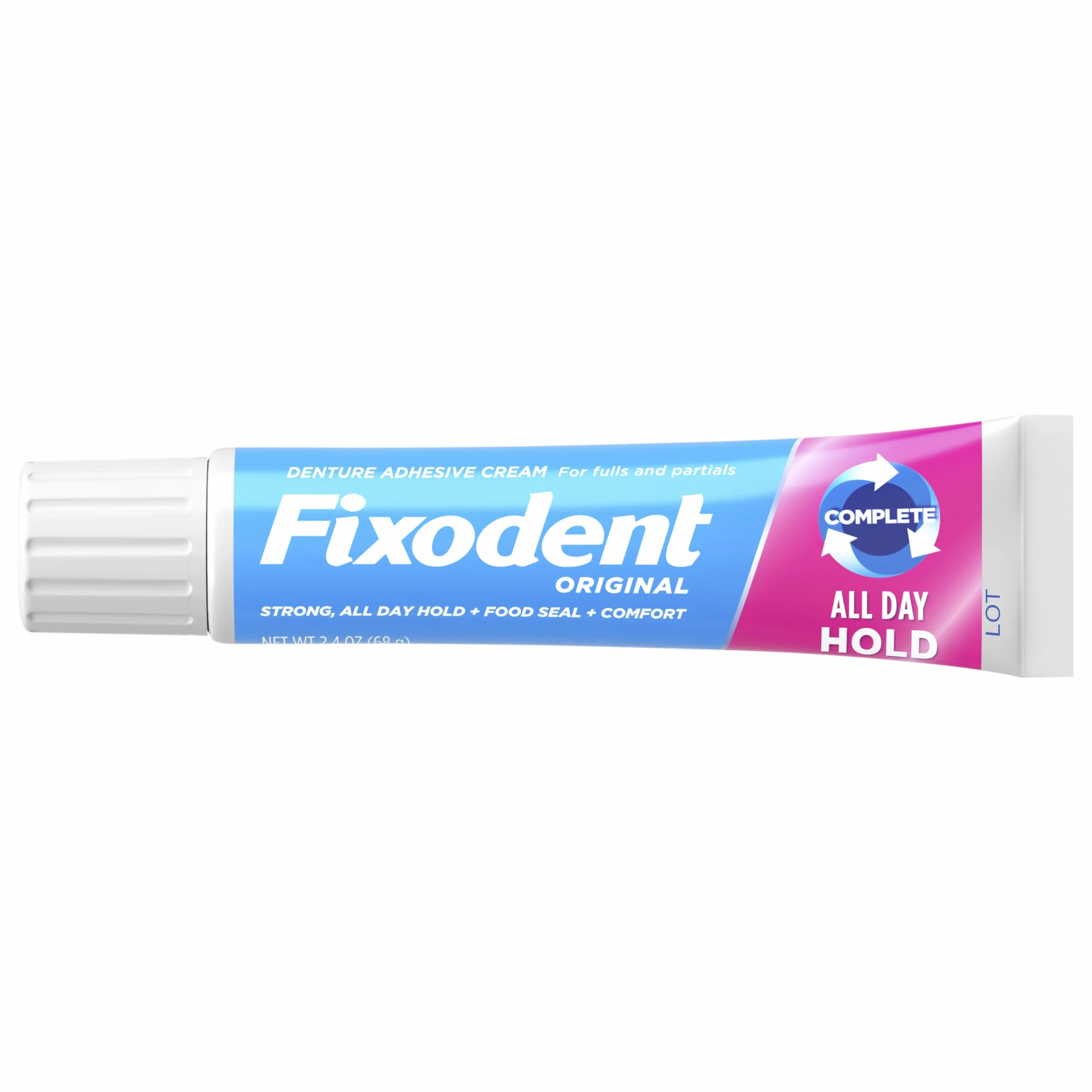 Fixodent Kompletny oryginalny krem do protez, 68 ml, 3 szt