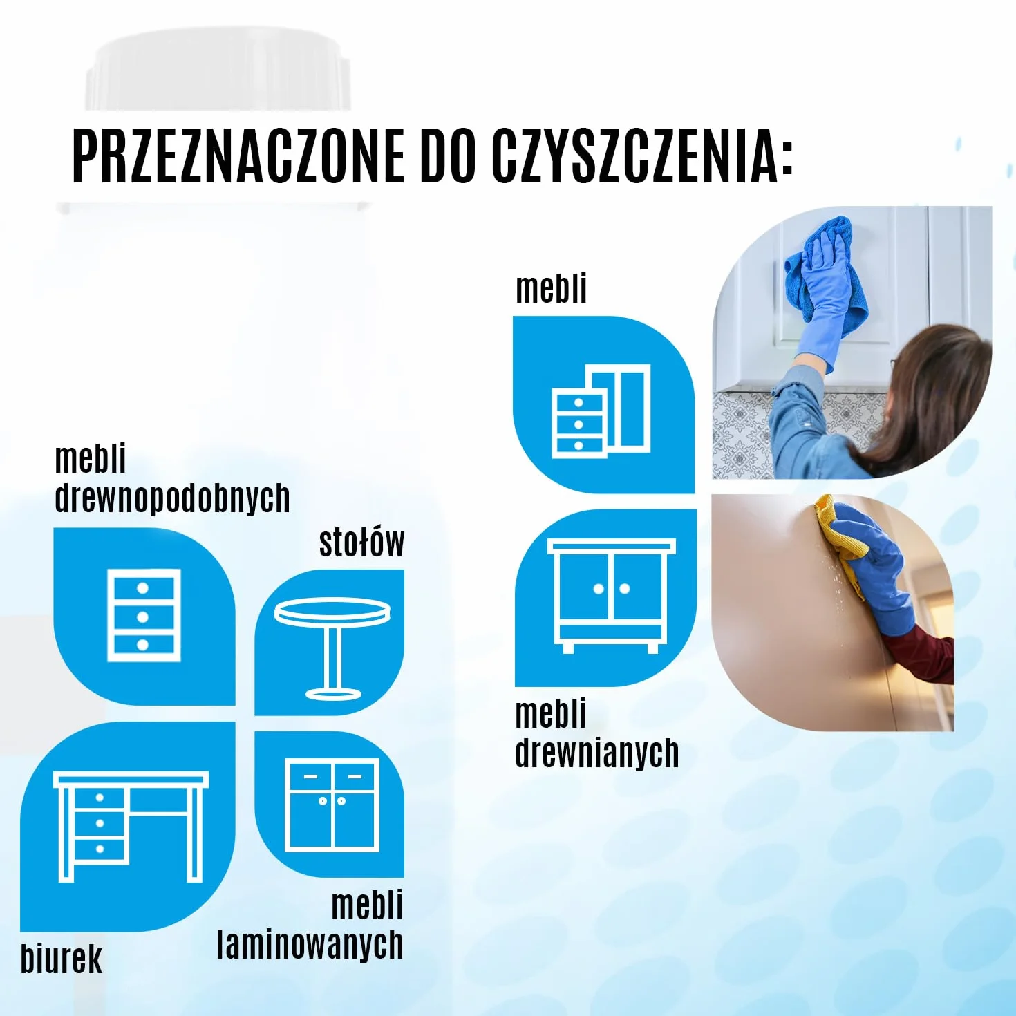 Clinex Delos Mat środek do czyszczenia i pielęgnacji mebli 1000 ml