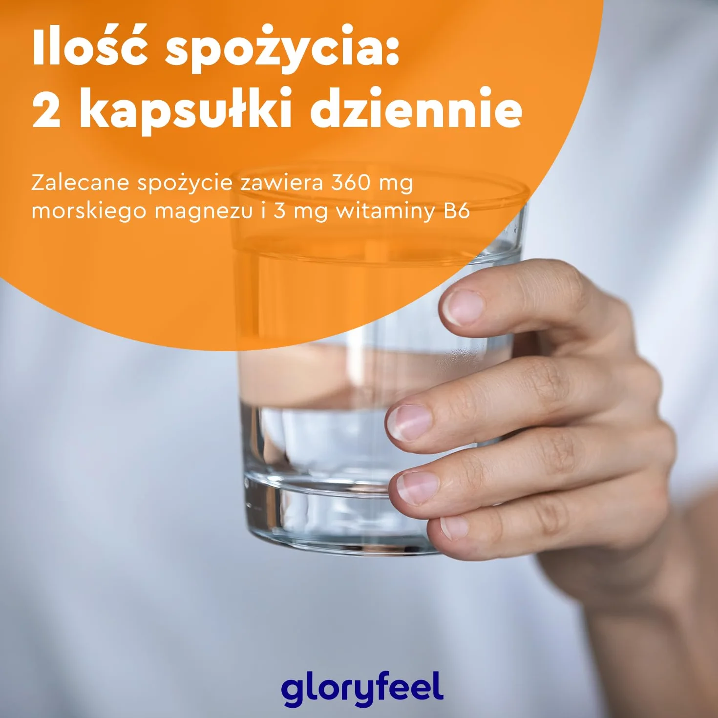 Morski Magnez Czysty Magnez z Soli Morskiej z Witaminą B6 Wegański