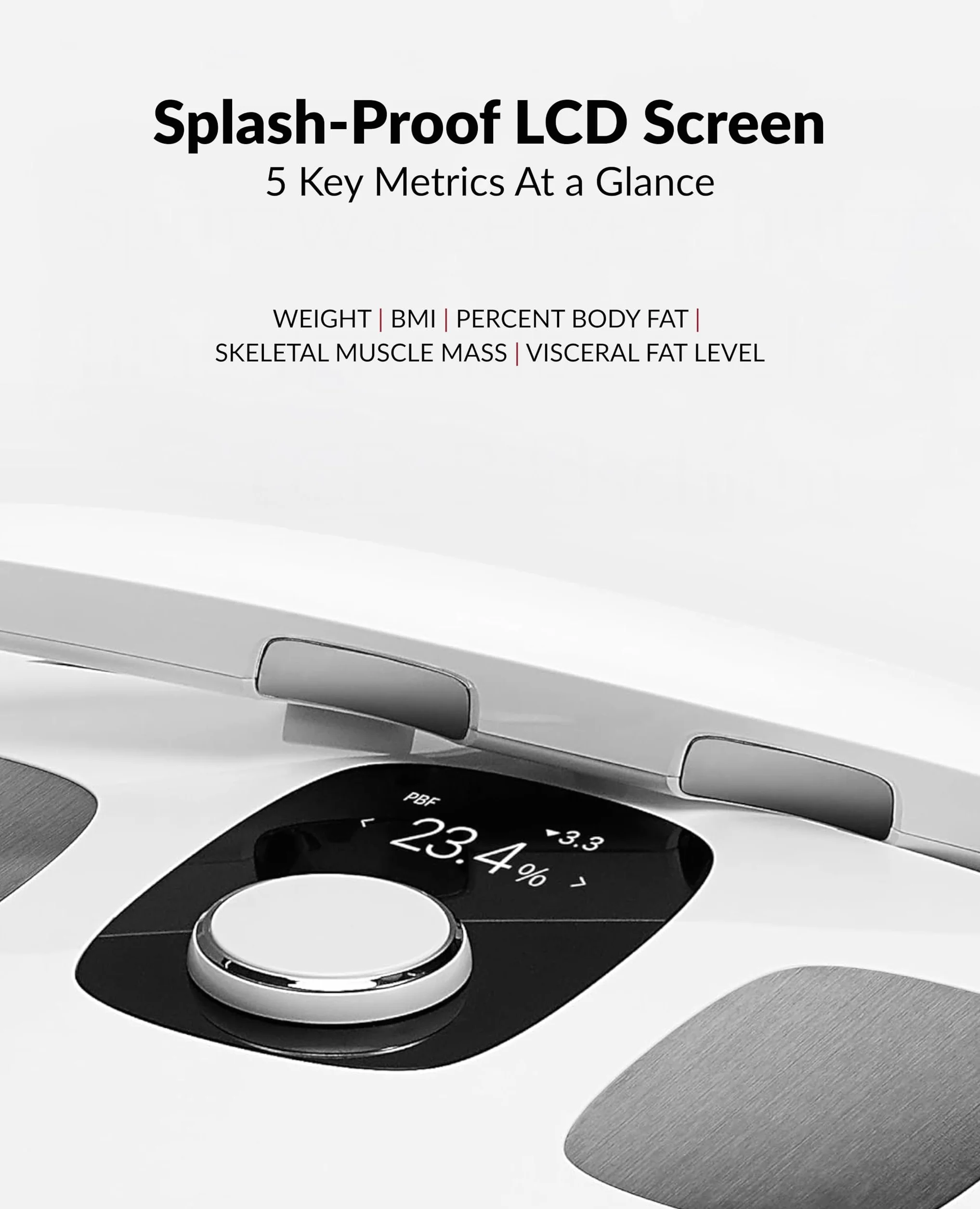 InBody Dial H30 Waga składu ciała | Inteligentna waga z BMI, tkanką tłuszczową, masą mięśniową | Waga z aplikacją | Urządzenie do pomiaru tkanki tłuszczowej