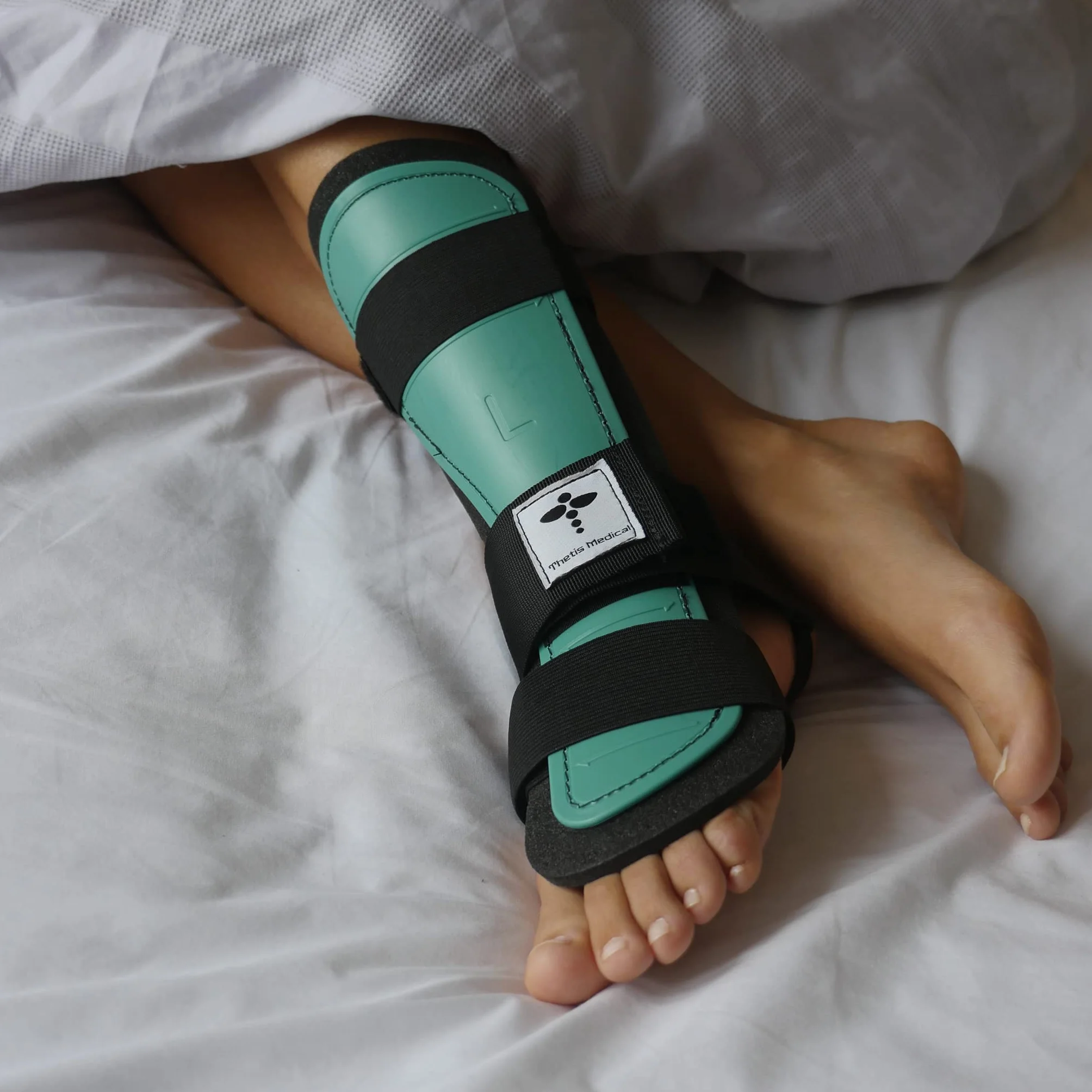 Szyna nocna Achilles Tendon Rupture, ortopedyczna klamra do regeneracji, wygodne wsparcie (Small Right)