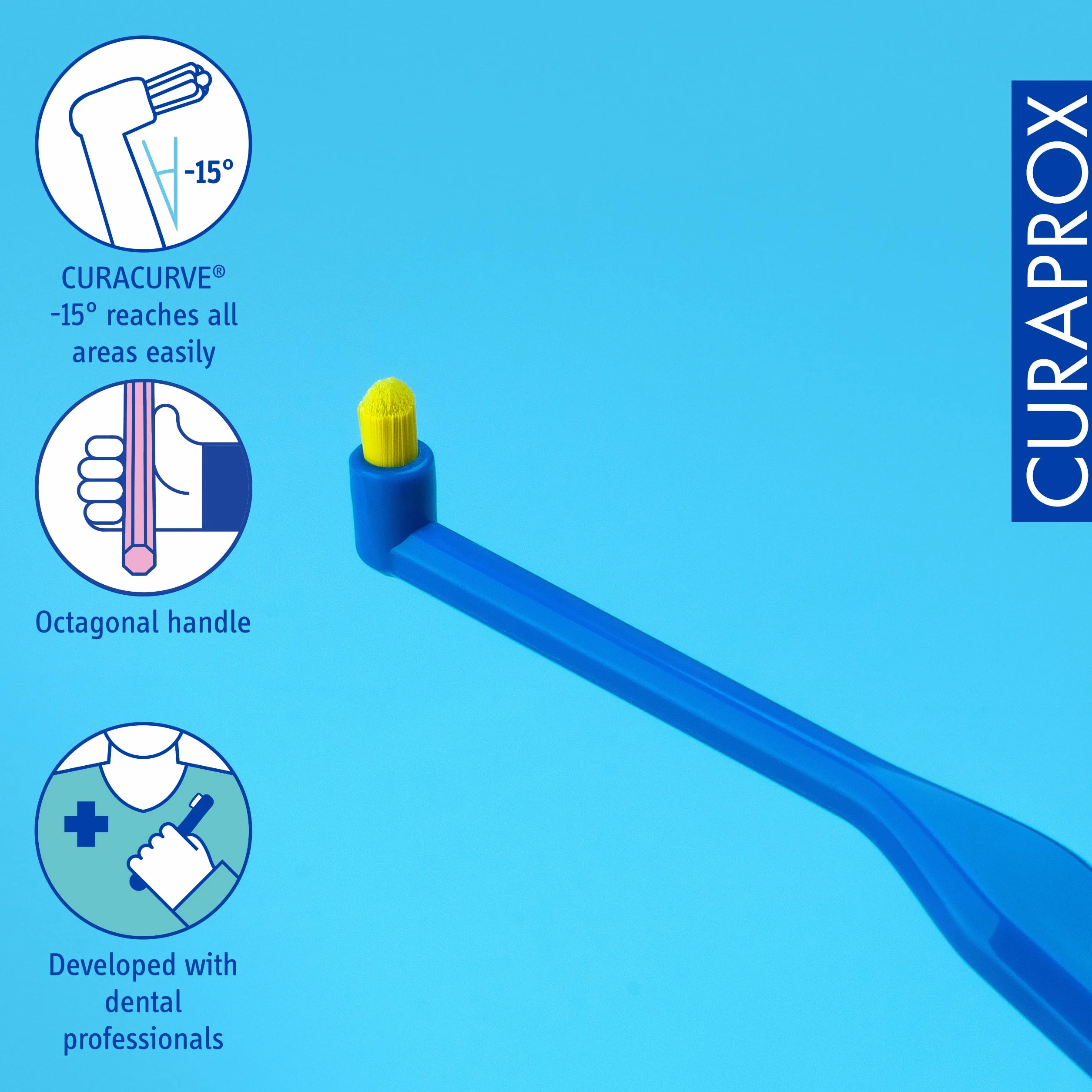 Curaprox CS 1006 pojedyncza szczoteczka do zębów ultra-miękka pojedyncza kępka