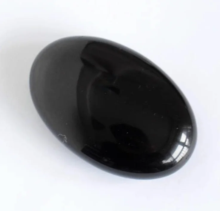Obsidiana kamień ozdobny naturalny kryształ 1 sztuka
