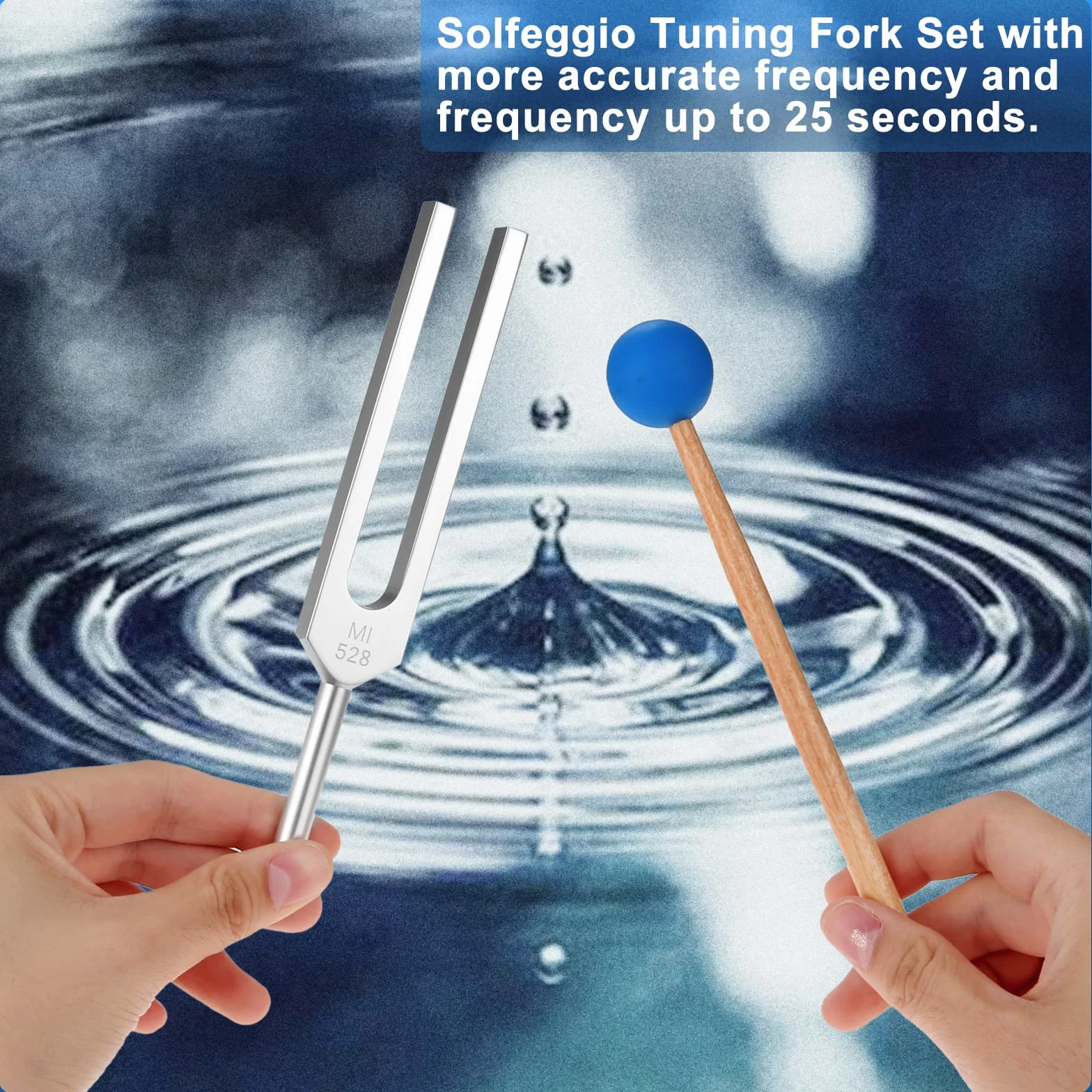 Zestaw 9 widelców do tuningu Solfeggio z silikonowym młotem i torbą, do terapia dźwiękowa, doskonałe leczenie, instrument muzyczny, równoważenie, uzdrowiciele, wibracje, terapeuta dźwiękowa