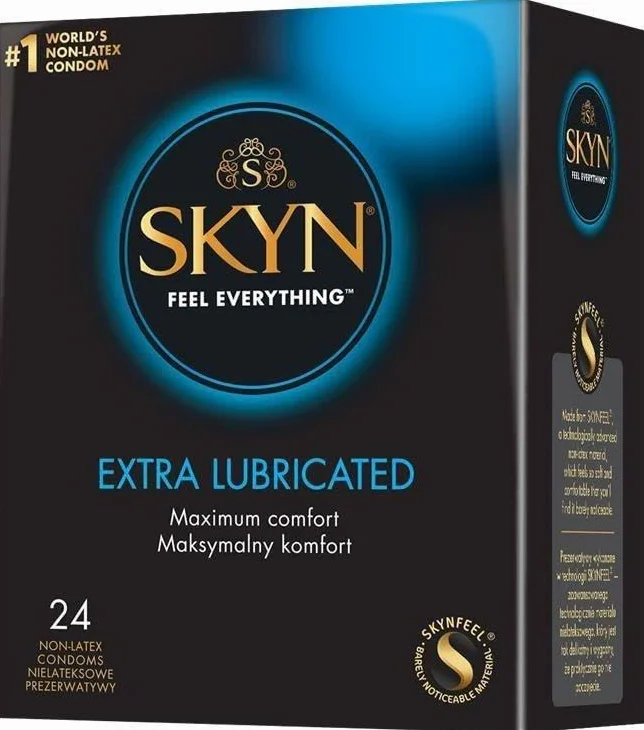 SKYN prezerwatywy bez lateksu (ekstranawilżane 24)