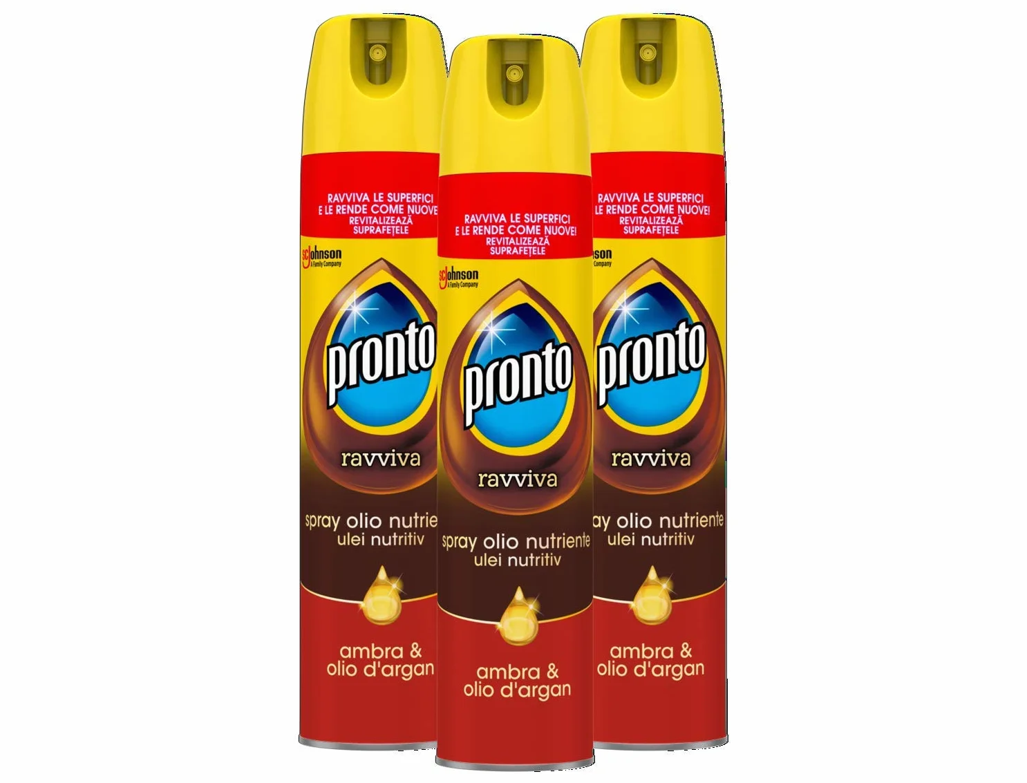 Pronto Spray Ravviva Ambra & Argan Środek Czyszczący 300 ml