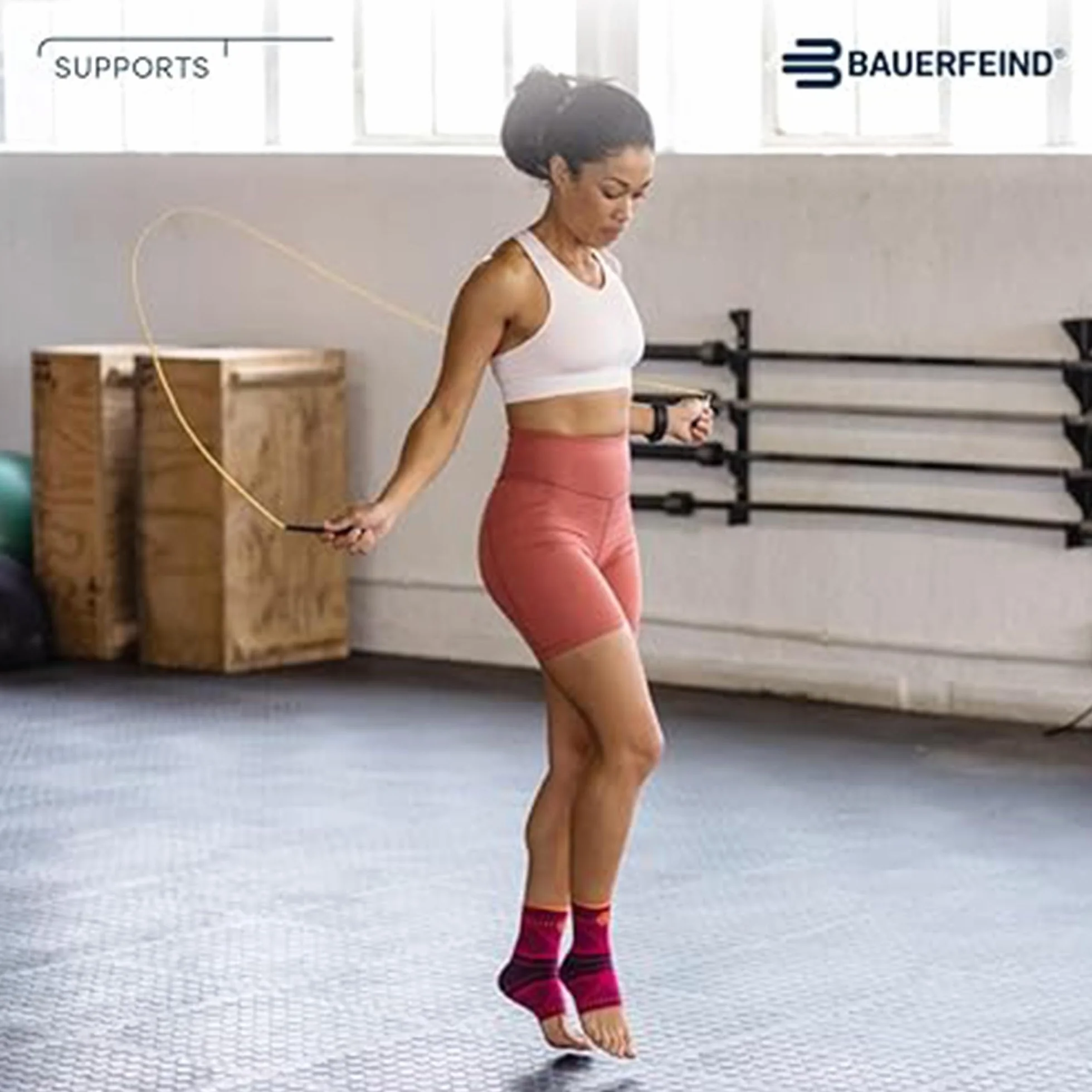 BAUERFEIND Bandaż na kostkę "Ankle Support Dynamic", uniseks