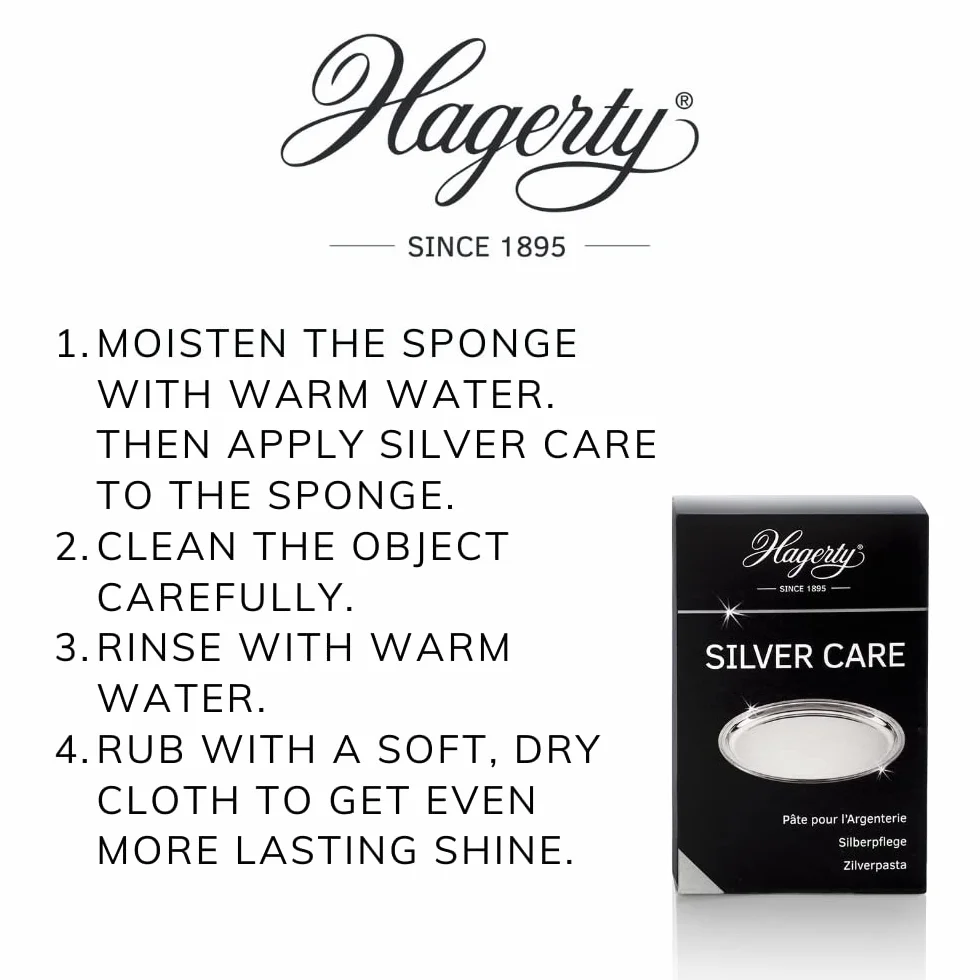 Hagerty Silver Care krem do czyszczenia srebra 185 g